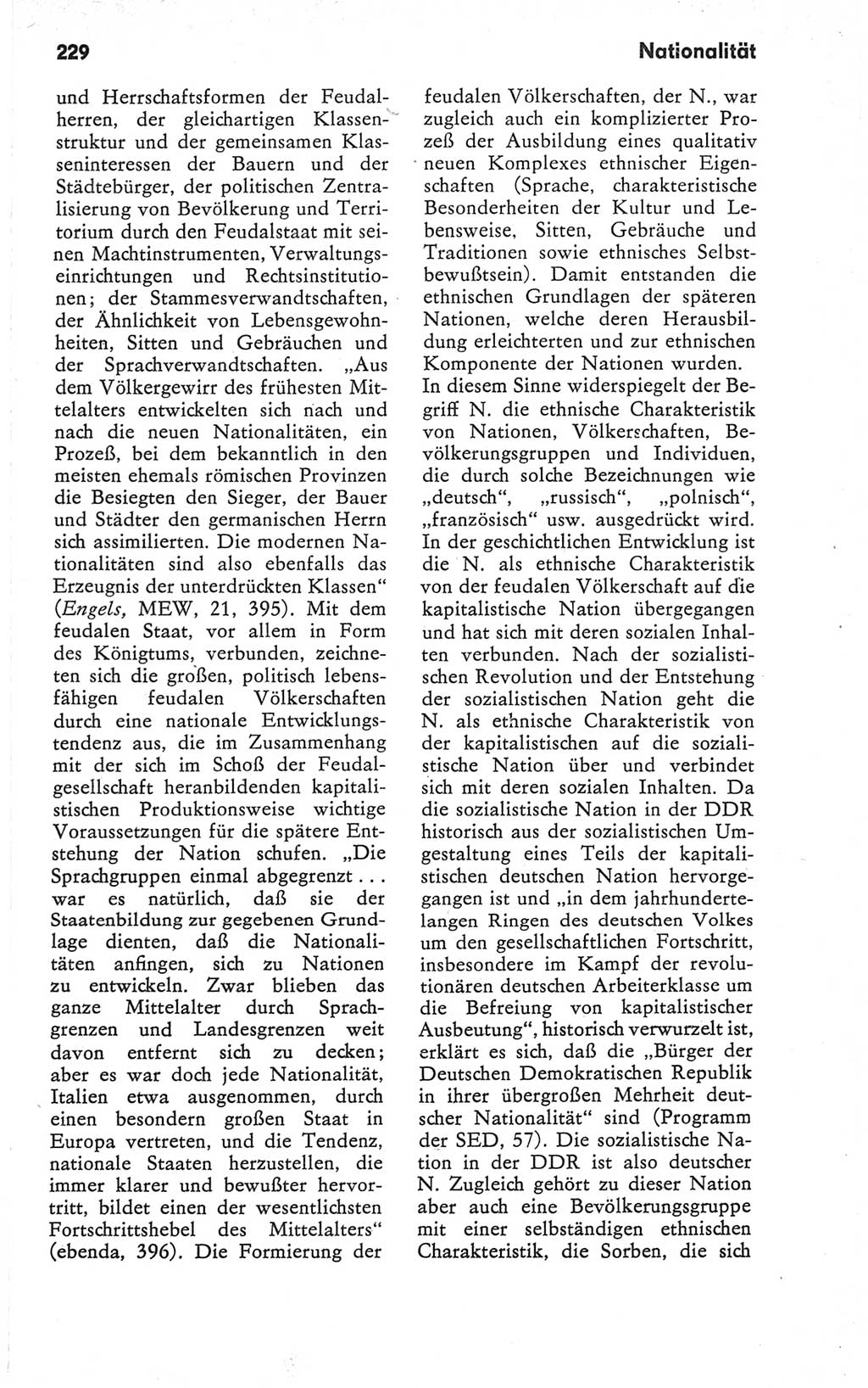 Kleines Wörterbuch der marxistisch-leninistischen Philosophie [Deutsche Demokratische Republik (DDR)] 1979, Seite 229 (Kl. Wb. ML Phil. DDR 1979, S. 229)