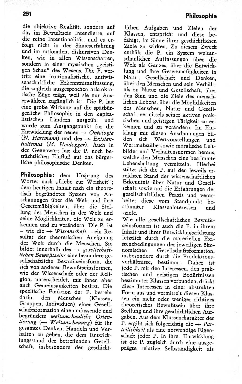 Kleines Wörterbuch der marxistisch-leninistischen Philosophie [Deutsche Demokratische Republik (DDR)] 1979, Seite 251 (Kl. Wb. ML Phil. DDR 1979, S. 251)