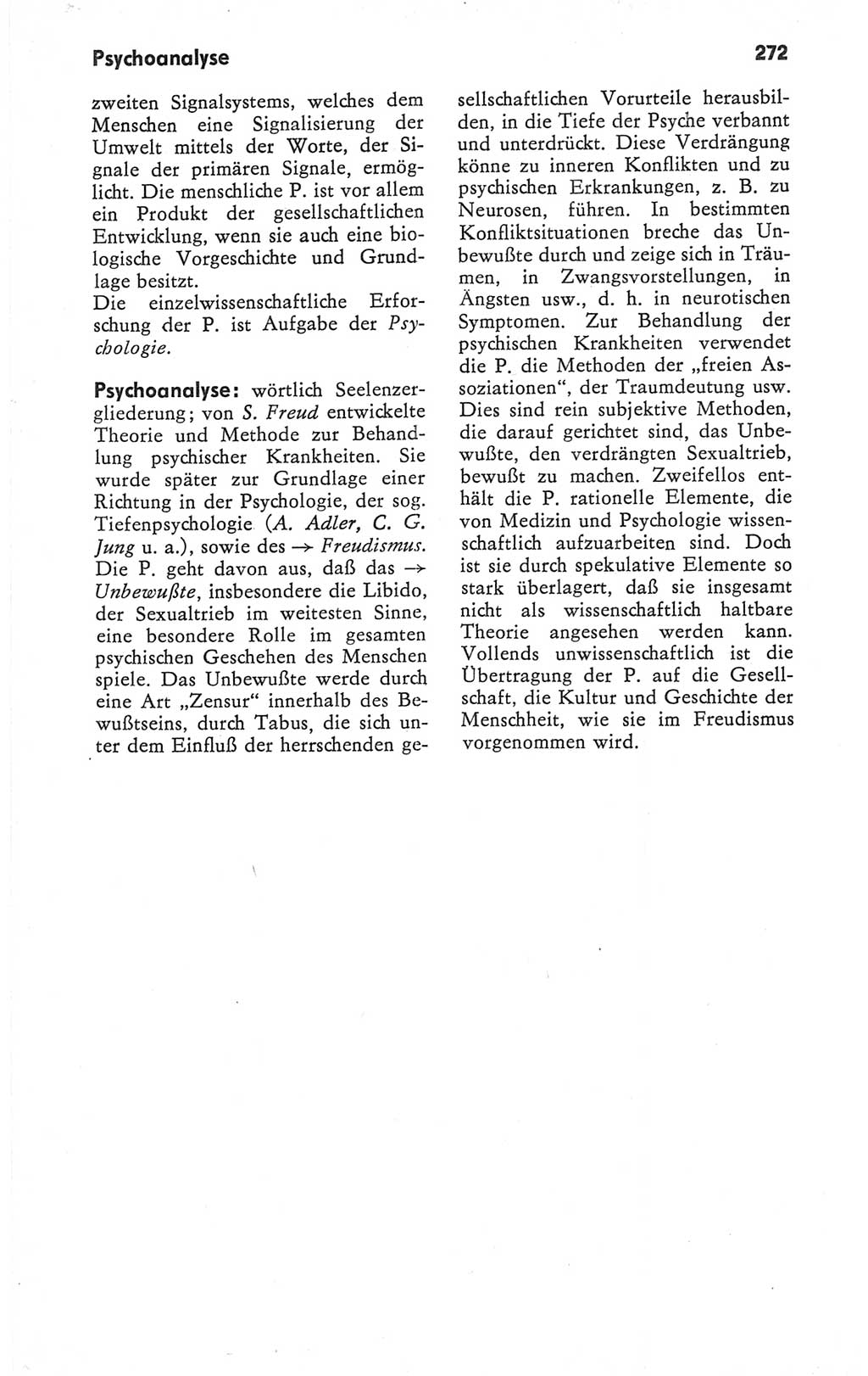 Kleines Wörterbuch der marxistisch-leninistischen Philosophie [Deutsche Demokratische Republik (DDR)] 1979, Seite 272 (Kl. Wb. ML Phil. DDR 1979, S. 272)