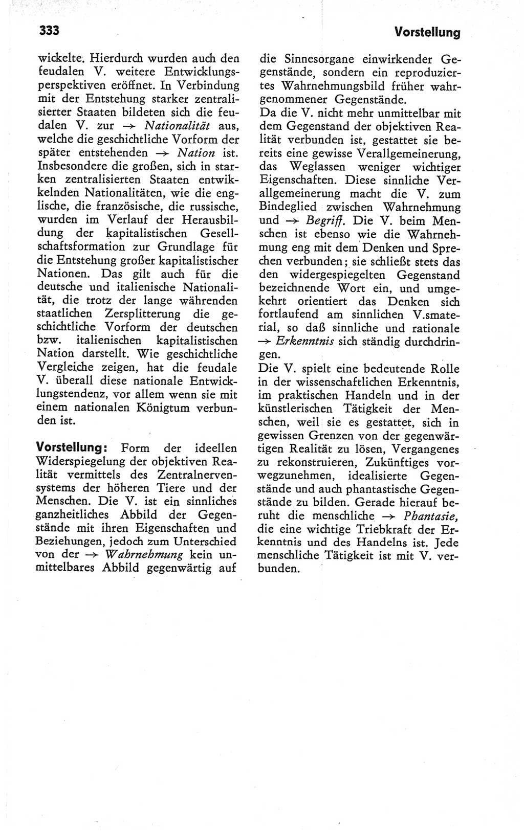 Kleines Wörterbuch der marxistisch-leninistischen Philosophie [Deutsche Demokratische Republik (DDR)] 1979, Seite 333 (Kl. Wb. ML Phil. DDR 1979, S. 333)