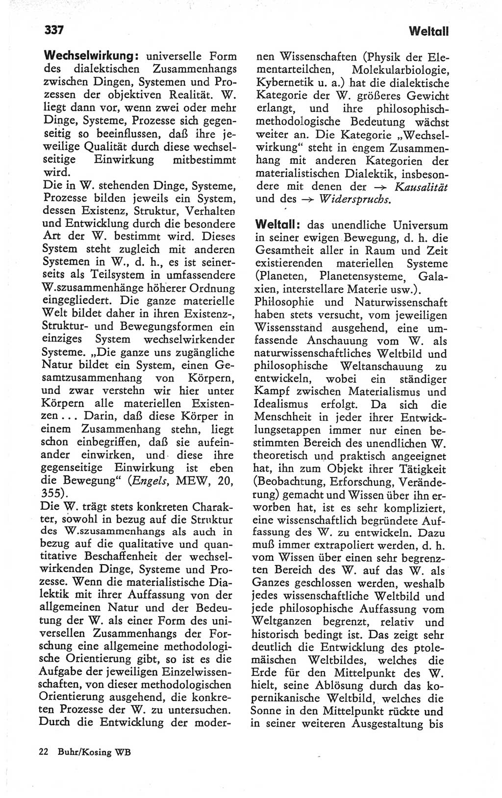 Kleines Wörterbuch der marxistisch-leninistischen Philosophie [Deutsche Demokratische Republik (DDR)] 1979, Seite 337 (Kl. Wb. ML Phil. DDR 1979, S. 337)