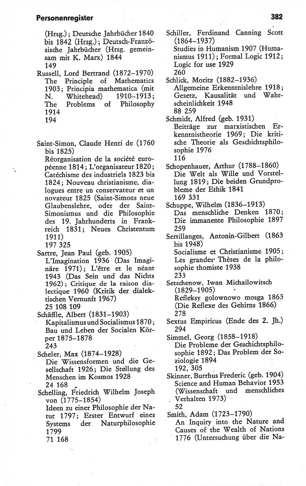 Kleines Wörterbuch der marxistisch-leninistischen Philosophie [Deutsche Demokratische Republik (DDR)] 1979, Seite 382 (Kl. Wb. ML Phil. DDR 1979, S. 382)