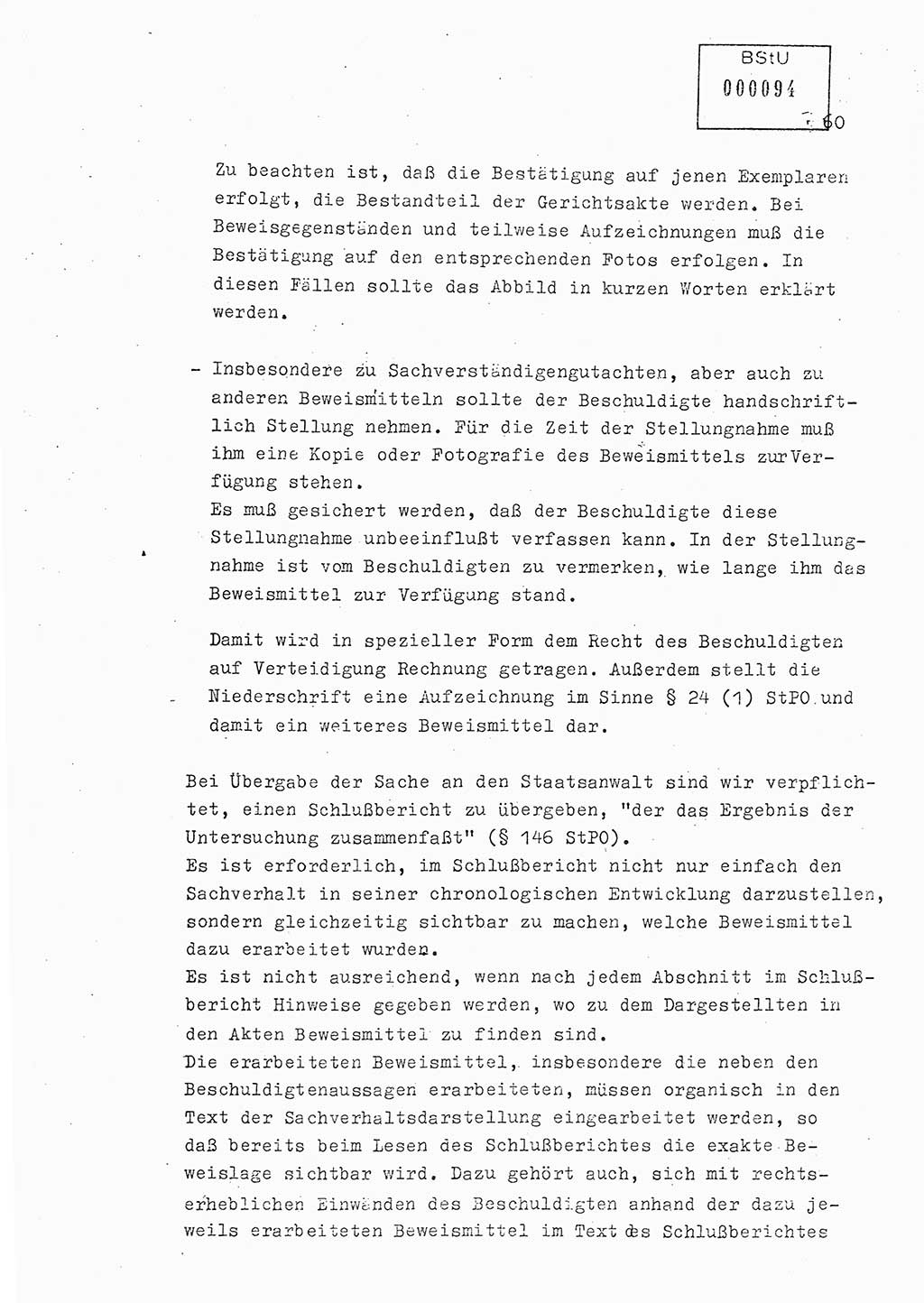 Lektion Ministerium für Staatssicherheit (MfS) [Deutsche Demokratische Republik (DDR)], Hauptabteilung (HA) Ⅸ, Berlin 1979, Seite 60 (Lekt. Bew.-Fü. EV MfS DDR HA Ⅸ 1979, S. 60)