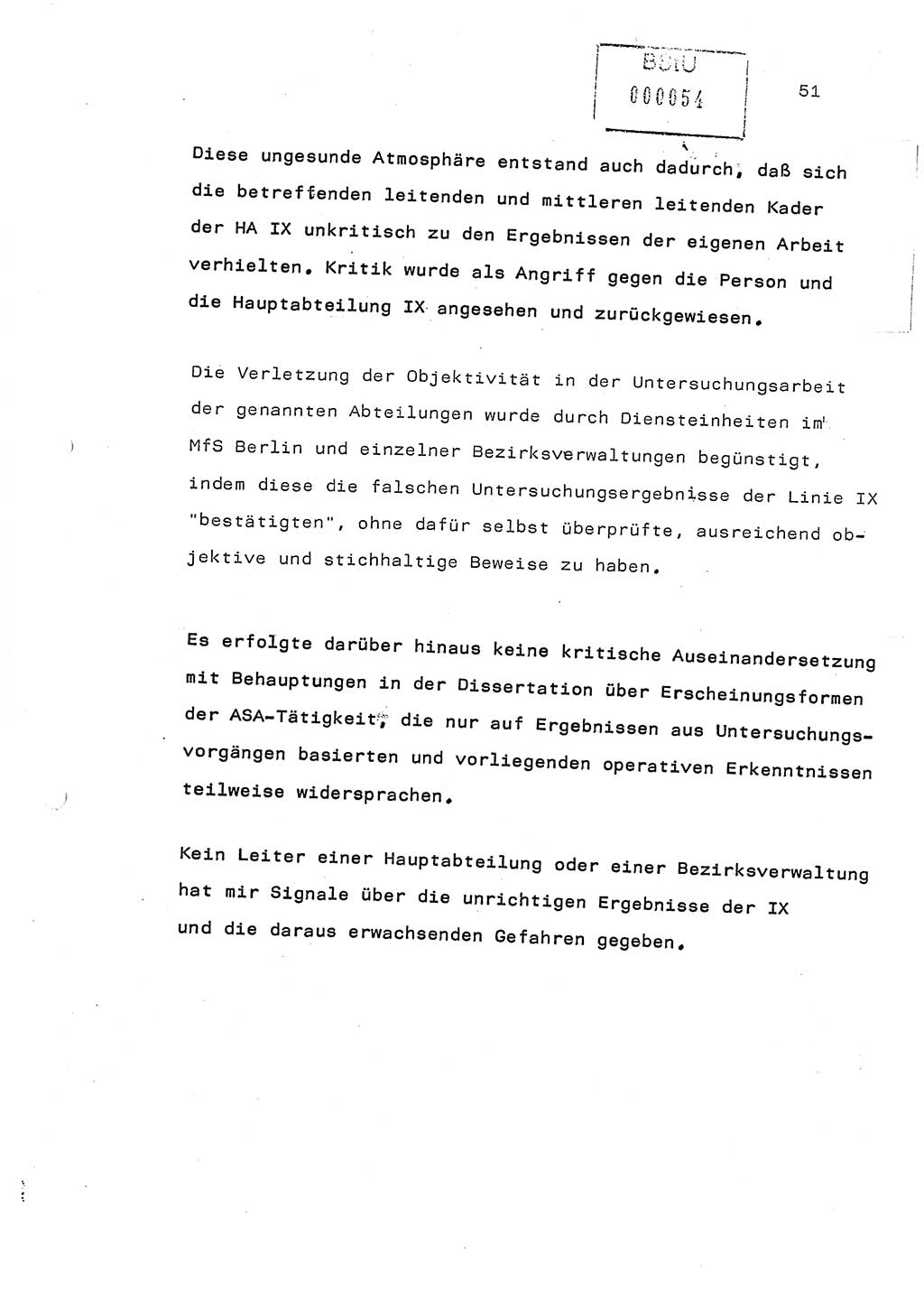 Referat (Generaloberst Erich Mielke) auf der Zentralen Dienstkonferenz am 24.5.1979 [Ministerium für Staatssicherheit (MfS), Deutsche Demokratische Republik (DDR), Der Minister], Berlin 1979, Seite 51 (Ref. DK DDR MfS Min. /79 1979, S. 51)