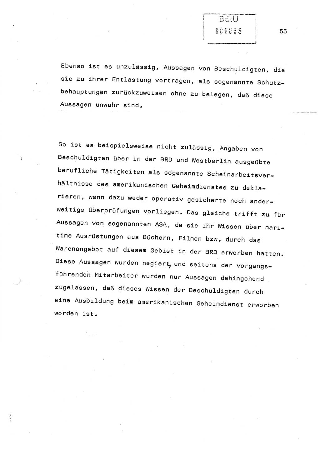 Referat (Generaloberst Erich Mielke) auf der Zentralen Dienstkonferenz am 24.5.1979 [Ministerium für Staatssicherheit (MfS), Deutsche Demokratische Republik (DDR), Der Minister], Berlin 1979, Seite 55 (Ref. DK DDR MfS Min. /79 1979, S. 55)