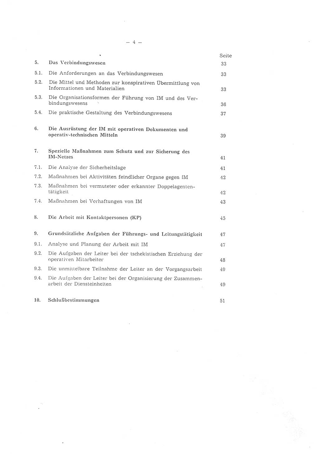 Richtlinie 2/79 für die Arbeit mit Inoffiziellen Mitarbeitern (IM) im Operationsgebiet, Deutsche Demokratische Republik (DDR), Ministerium für Staatssicherheit (MfS), Der Minister (Mielke), Geheime Verschlußsache (GVS) ooo8-2/79, Berlin 1979, Seite 4 (RL 2/79 DDR MfS Min. GVS ooo8-2/79 1979, S. 4)