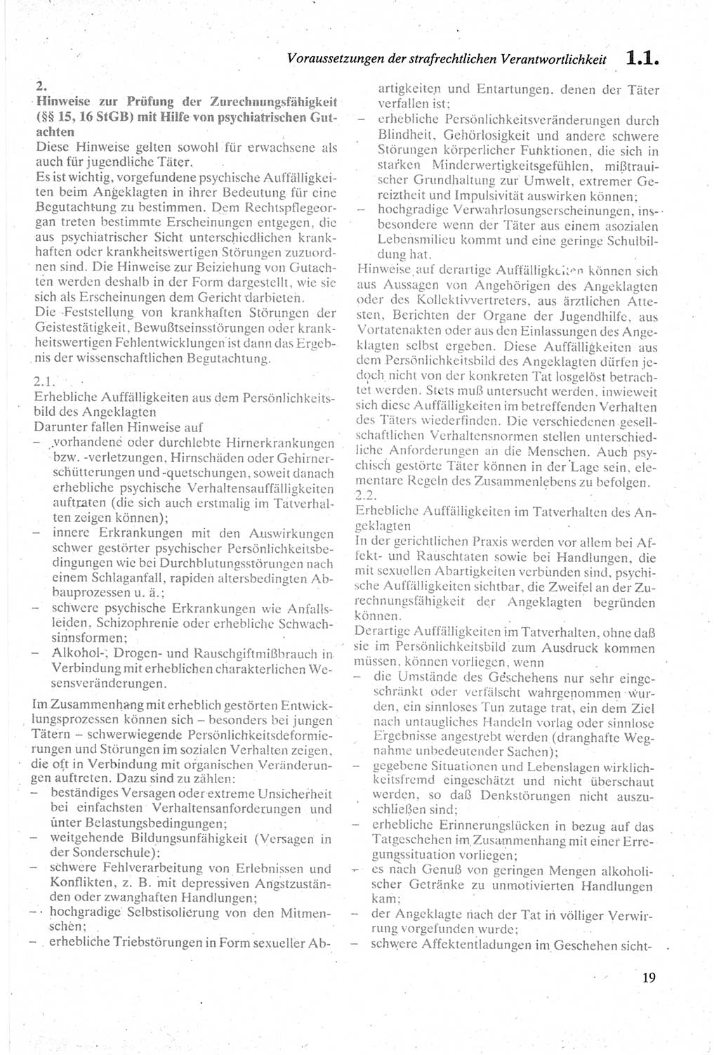 Strafgesetzbuch (StGB) der Deutschen Demokratischen Republik (DDR) sowie angrenzende Gesetze und Bestimmungen 1979, Seite 19 (StGB DDR Ges. Best. 1979, S. 19)