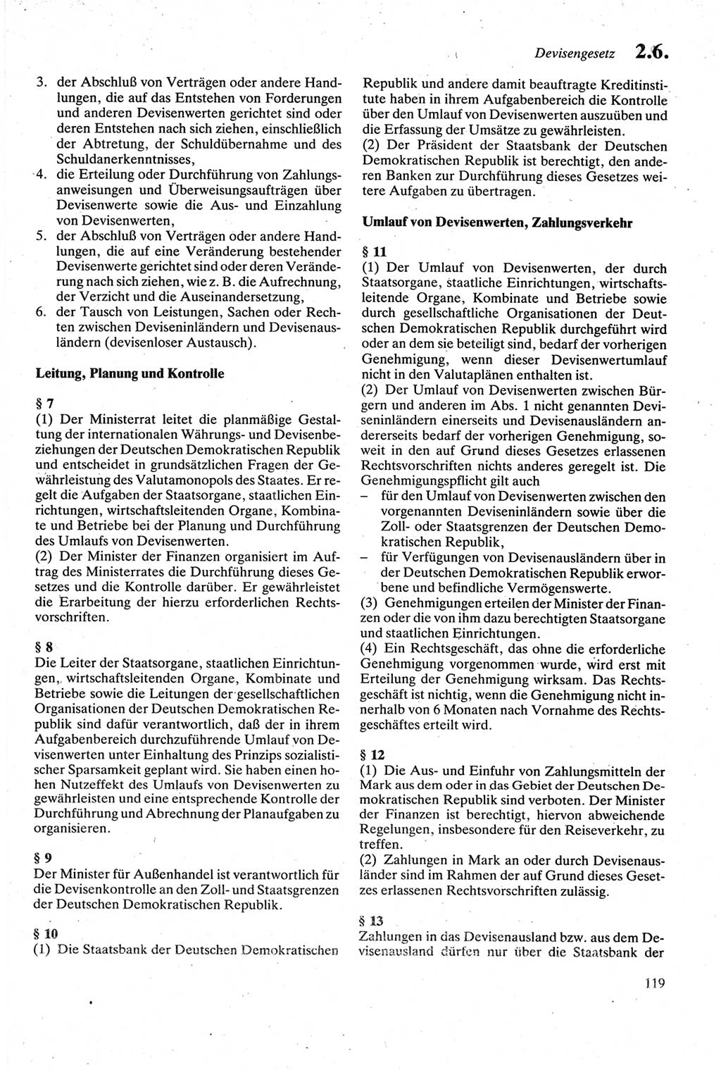 Strafgesetzbuch (StGB) der Deutschen Demokratischen Republik (DDR) sowie angrenzende Gesetze und Bestimmungen 1979, Seite 119 (StGB DDR Ges. Best. 1979, S. 119)