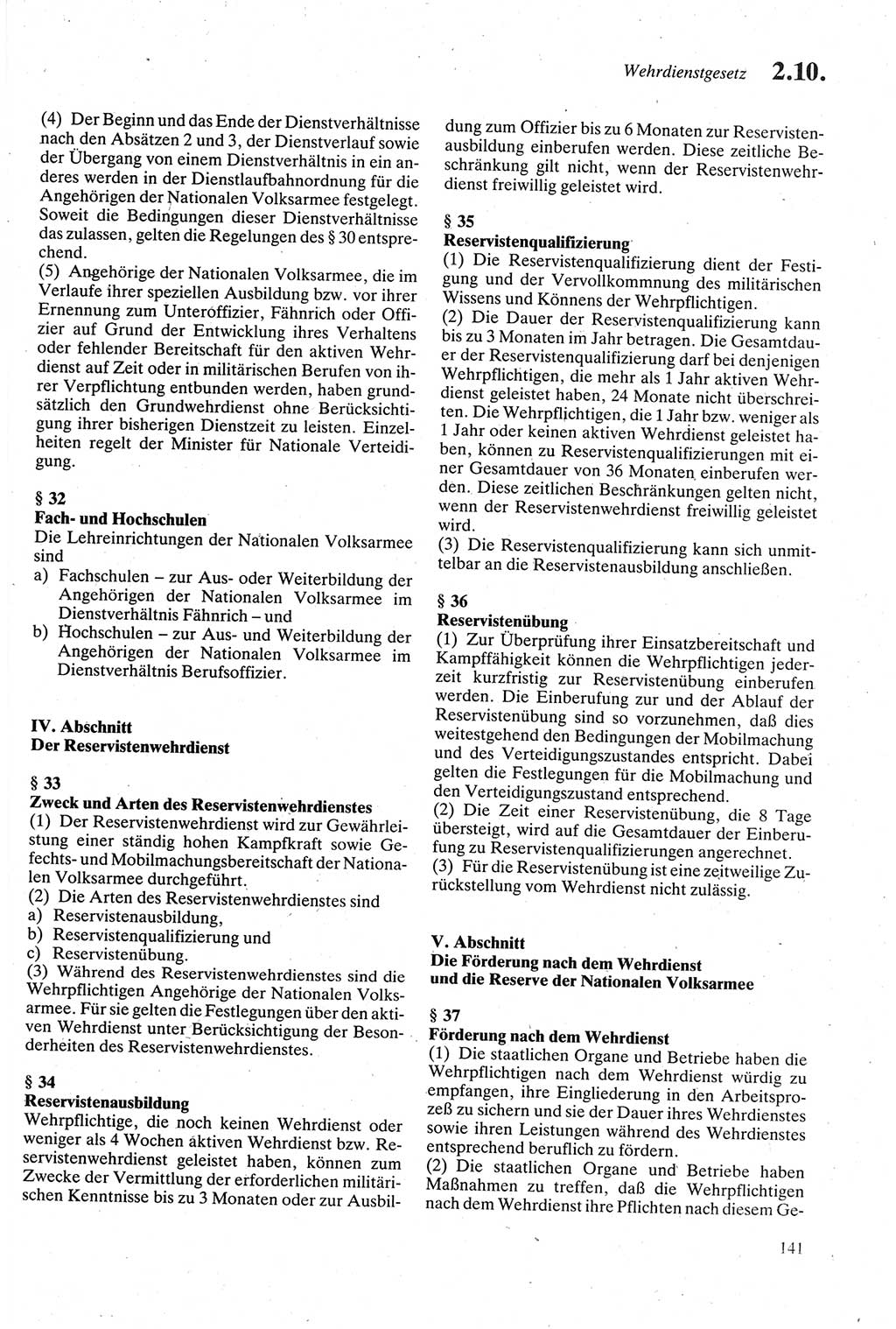 Strafgesetzbuch (StGB) der Deutschen Demokratischen Republik (DDR) sowie angrenzende Gesetze und Bestimmungen 1979, Seite 141 (StGB DDR Ges. Best. 1979, S. 141)