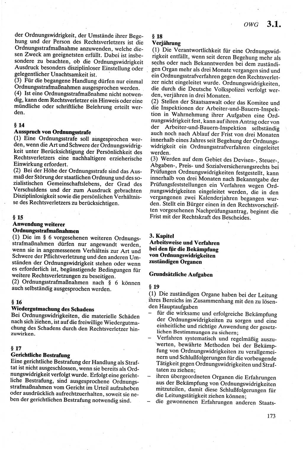Strafgesetzbuch (StGB) der Deutschen Demokratischen Republik (DDR) sowie angrenzende Gesetze und Bestimmungen 1979, Seite 173 (StGB DDR Ges. Best. 1979, S. 173)