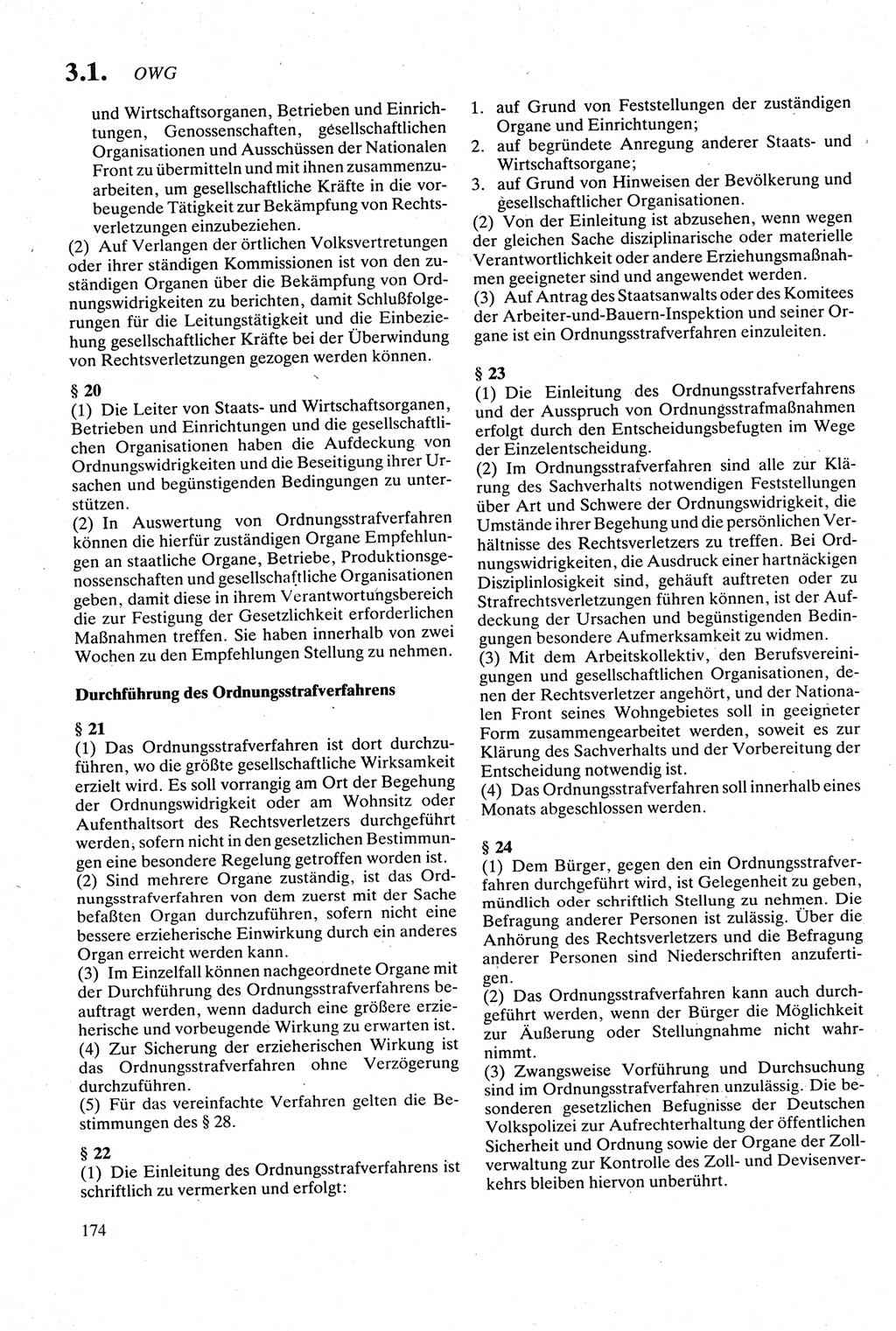 Strafgesetzbuch (StGB) der Deutschen Demokratischen Republik (DDR) sowie angrenzende Gesetze und Bestimmungen 1979, Seite 174 (StGB DDR Ges. Best. 1979, S. 174)
