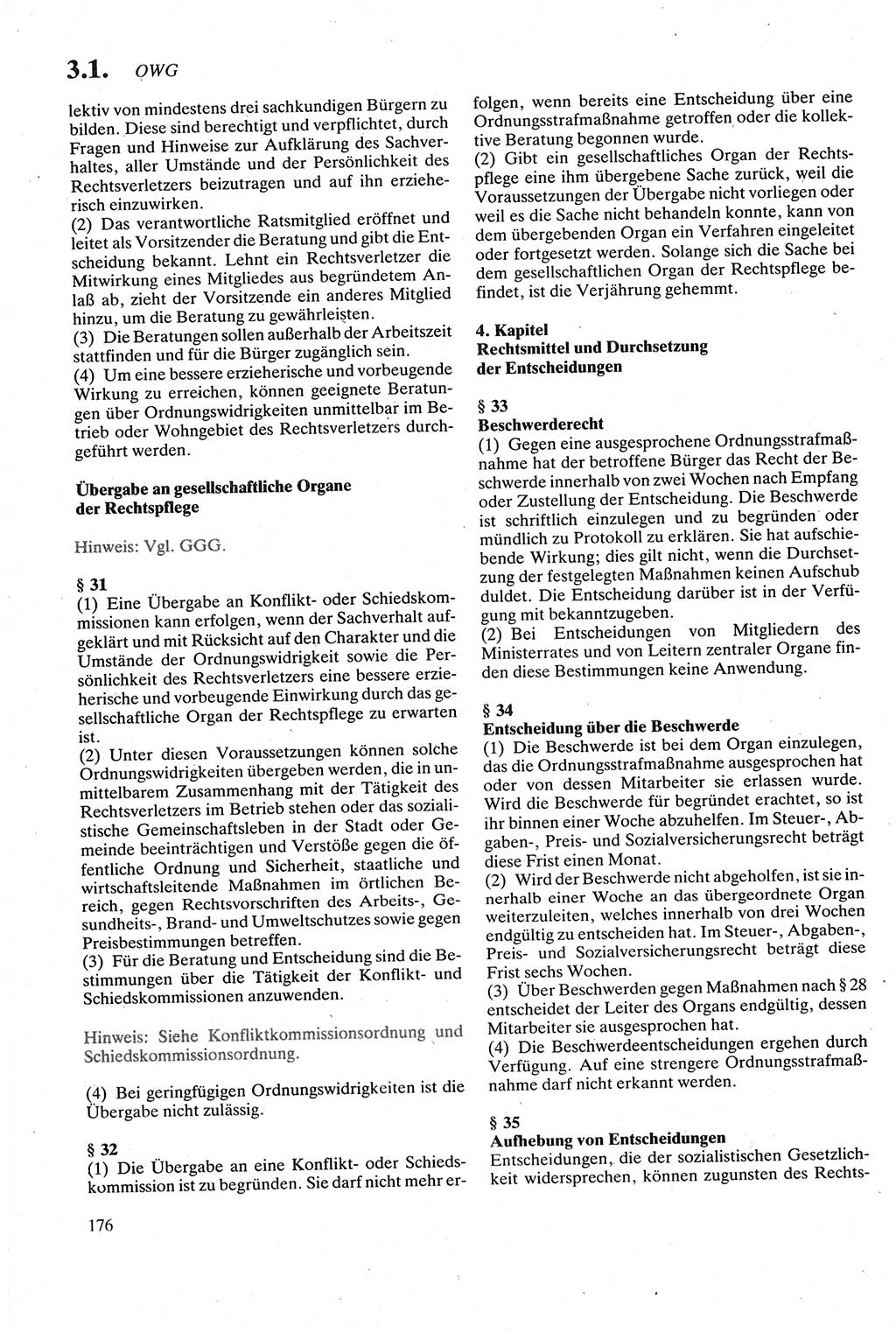 Strafgesetzbuch (StGB) der Deutschen Demokratischen Republik (DDR) sowie angrenzende Gesetze und Bestimmungen 1979, Seite 176 (StGB DDR Ges. Best. 1979, S. 176)