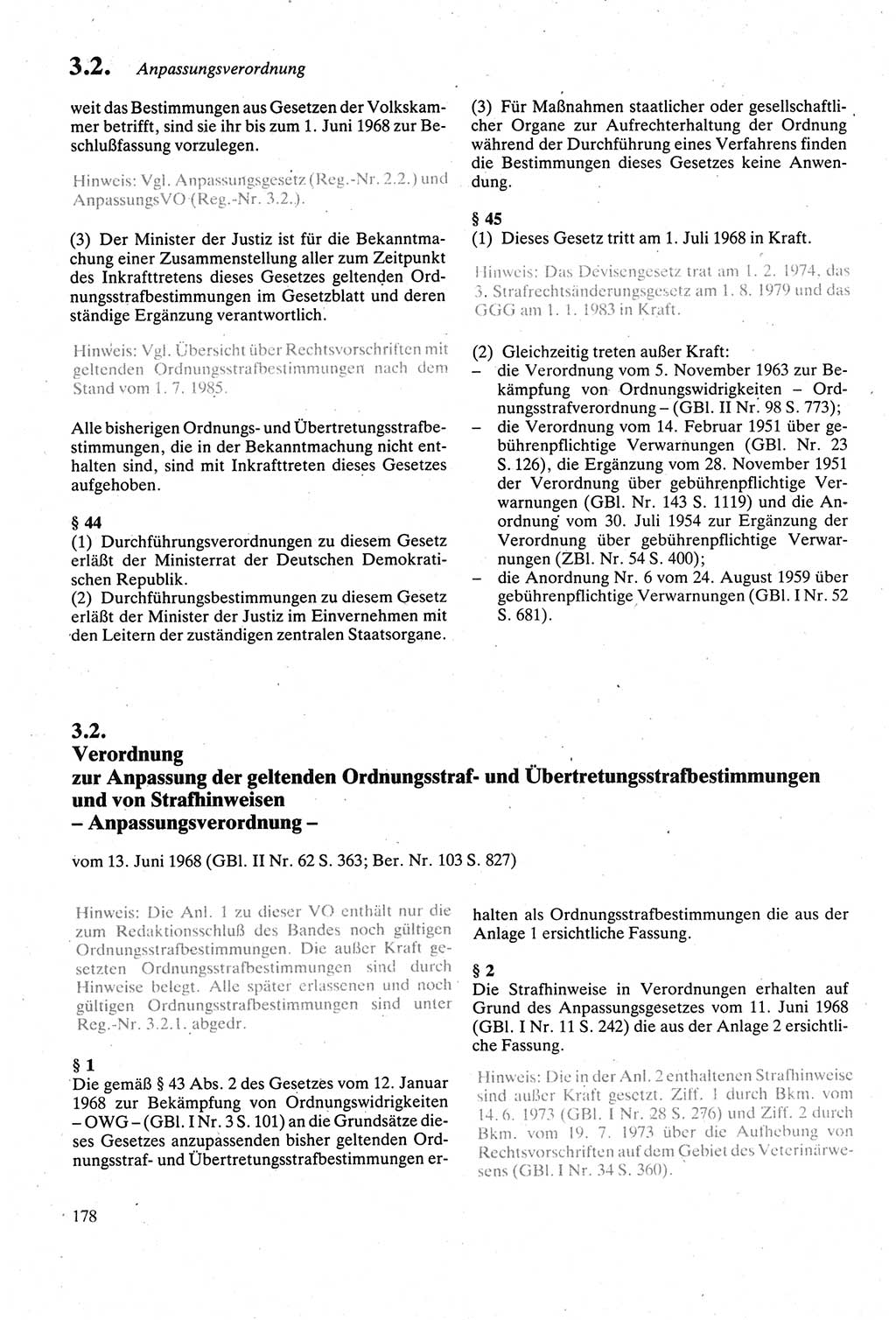 Strafgesetzbuch (StGB) der Deutschen Demokratischen Republik (DDR) sowie angrenzende Gesetze und Bestimmungen 1979, Seite 178 (StGB DDR Ges. Best. 1979, S. 178)