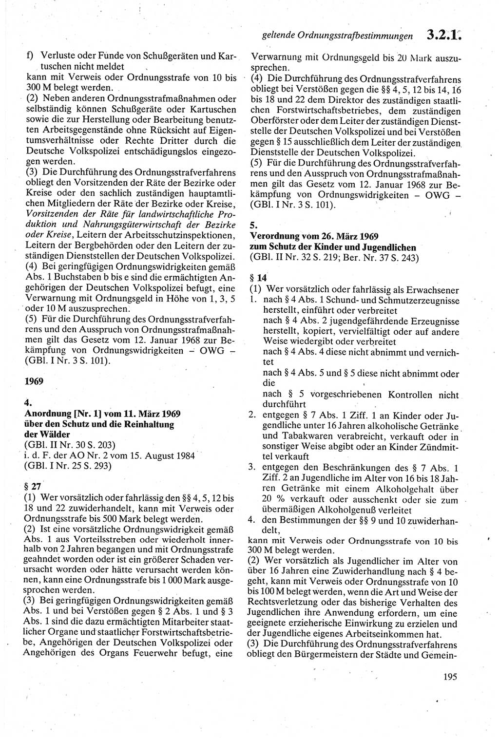 Strafgesetzbuch (StGB) der Deutschen Demokratischen Republik (DDR) sowie angrenzende Gesetze und Bestimmungen 1979, Seite 195 (StGB DDR Ges. Best. 1979, S. 195)