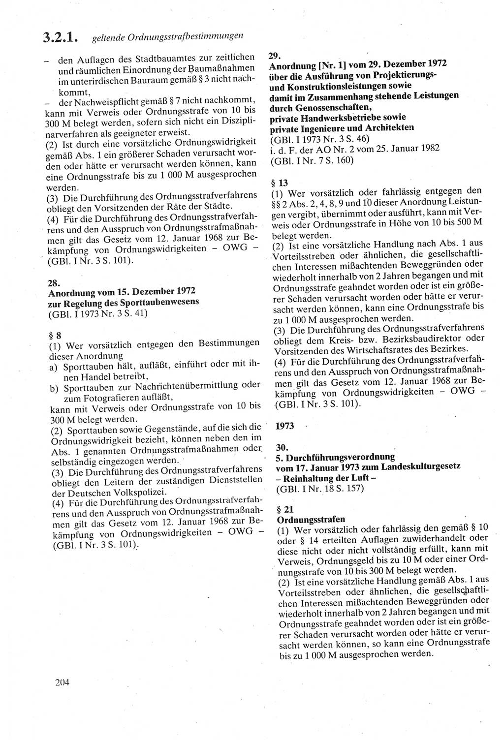 Strafgesetzbuch (StGB) der Deutschen Demokratischen Republik (DDR) sowie angrenzende Gesetze und Bestimmungen 1979, Seite 204 (StGB DDR Ges. Best. 1979, S. 204)