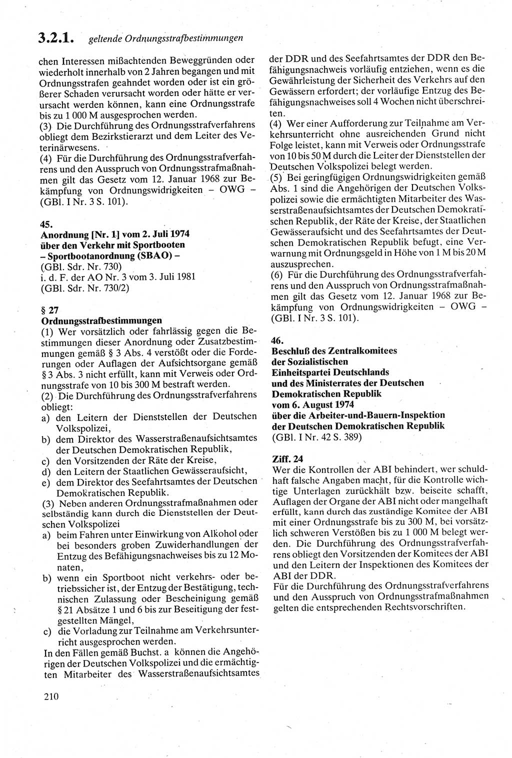 Strafgesetzbuch (StGB) der Deutschen Demokratischen Republik (DDR) sowie angrenzende Gesetze und Bestimmungen 1979, Seite 210 (StGB DDR Ges. Best. 1979, S. 210)