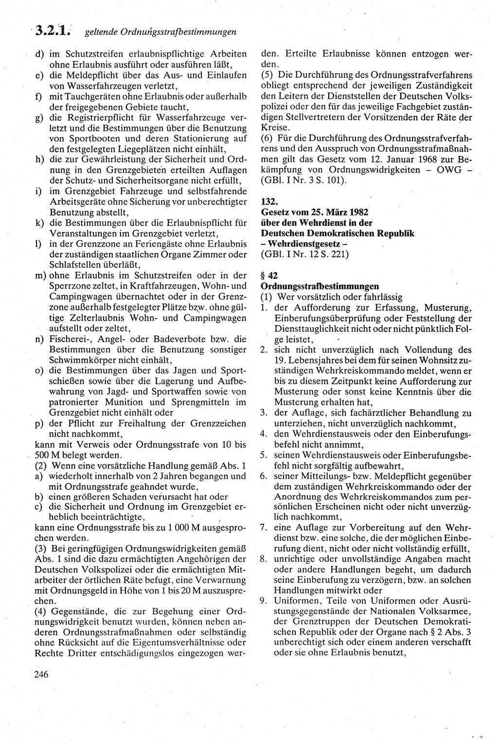 Strafgesetzbuch (StGB) der Deutschen Demokratischen Republik (DDR) sowie angrenzende Gesetze und Bestimmungen 1979, Seite 246 (StGB DDR Ges. Best. 1979, S. 246)