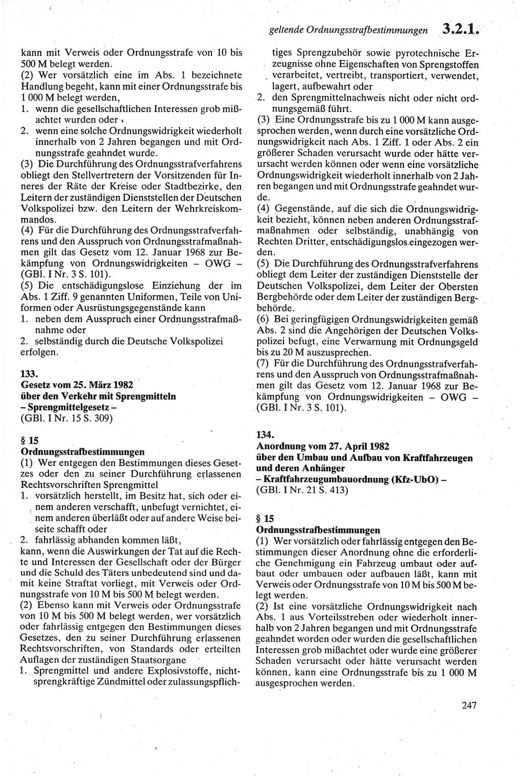 Strafgesetzbuch (StGB) der Deutschen Demokratischen Republik (DDR) sowie angrenzende Gesetze und Bestimmungen 1979, Seite 247 (StGB DDR Ges. Best. 1979, S. 247)