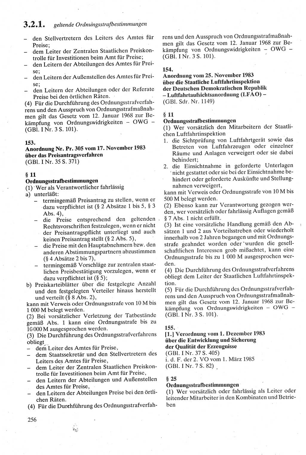 Strafgesetzbuch (StGB) der Deutschen Demokratischen Republik (DDR) sowie angrenzende Gesetze und Bestimmungen 1979, Seite 256 (StGB DDR Ges. Best. 1979, S. 256)