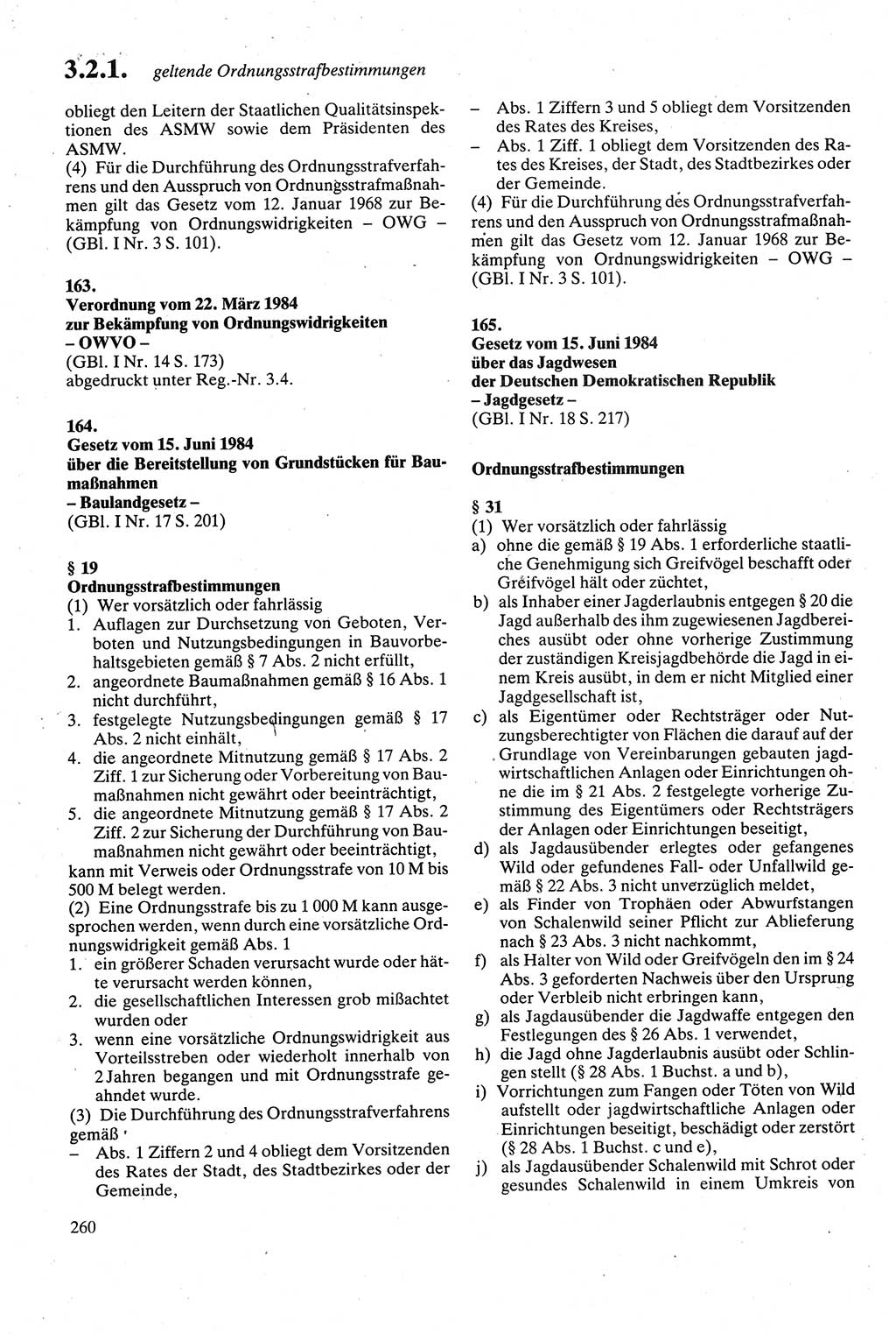 Strafgesetzbuch (StGB) der Deutschen Demokratischen Republik (DDR) sowie angrenzende Gesetze und Bestimmungen 1979, Seite 260 (StGB DDR Ges. Best. 1979, S. 260)