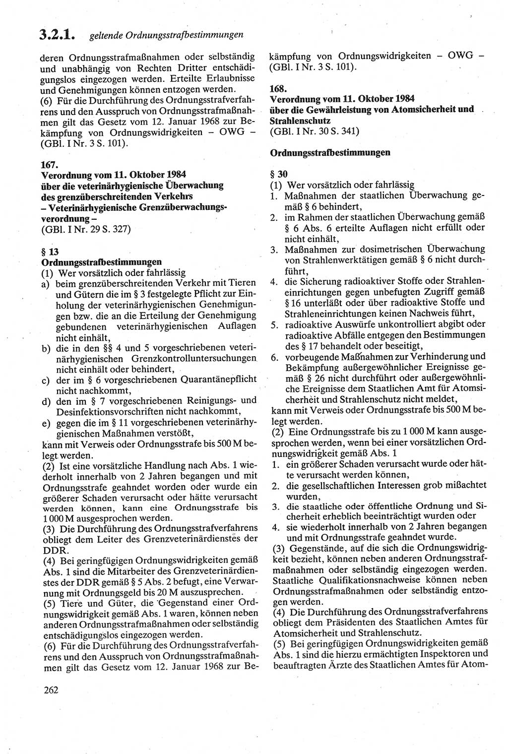 Strafgesetzbuch (StGB) der Deutschen Demokratischen Republik (DDR) sowie angrenzende Gesetze und Bestimmungen 1979, Seite 262 (StGB DDR Ges. Best. 1979, S. 262)