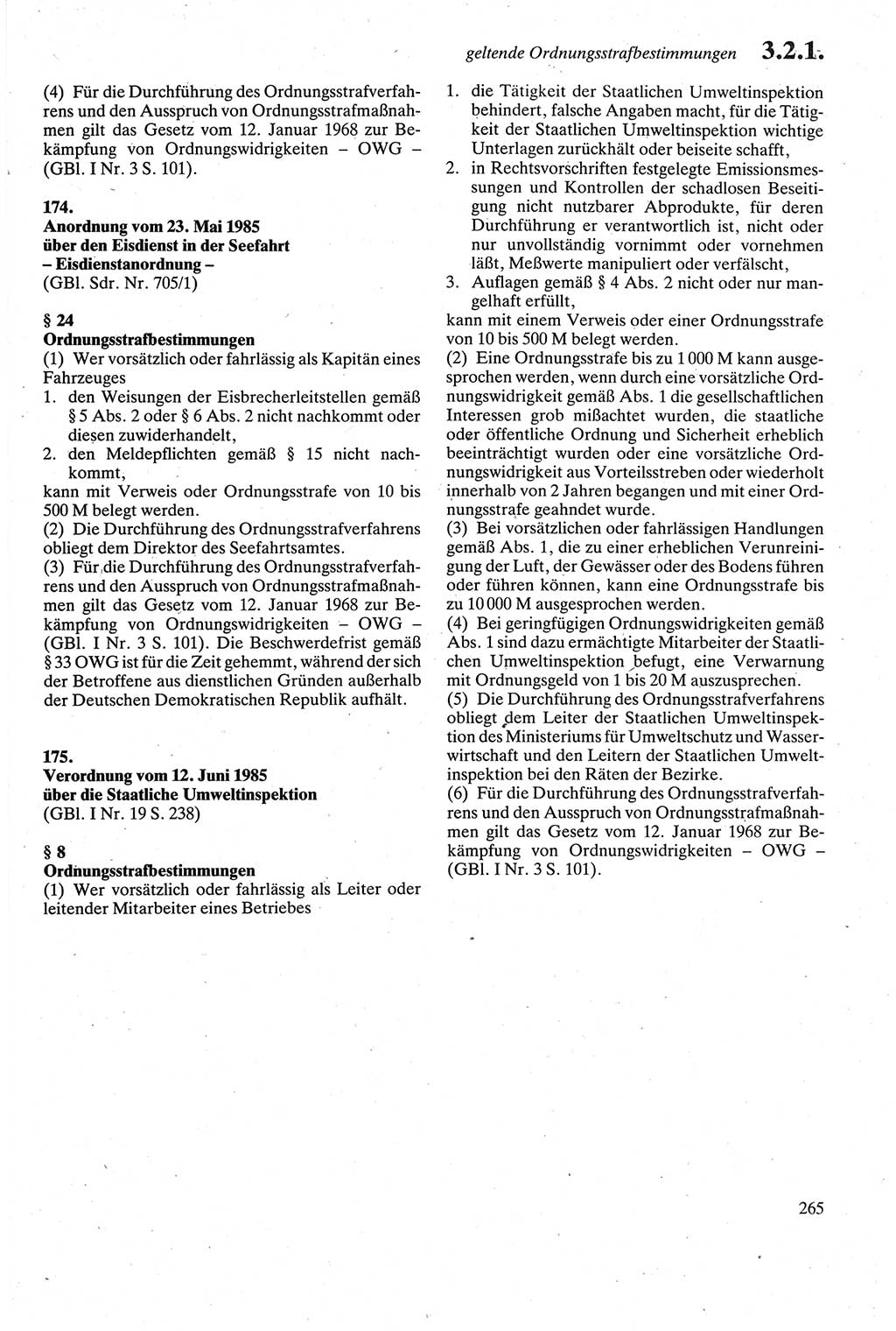 Strafgesetzbuch (StGB) der Deutschen Demokratischen Republik (DDR) sowie angrenzende Gesetze und Bestimmungen 1979, Seite 265 (StGB DDR Ges. Best. 1979, S. 265)