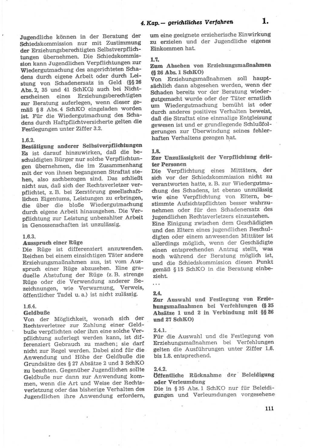Strafprozeßordnung (StPO) der Deutschen Demokratischen Republik (DDR) sowie angrenzende Gesetze und Bestimmungen 1979, Seite 111 (StPO DDR Ges. Best. 1979, S. 111)