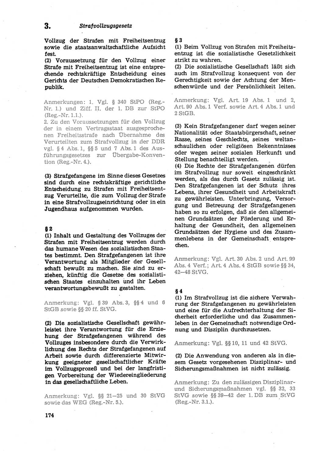 Strafprozeßordnung (StPO) der Deutschen Demokratischen Republik (DDR) sowie angrenzende Gesetze und Bestimmungen 1979, Seite 174 (StPO DDR Ges. Best. 1979, S. 174)