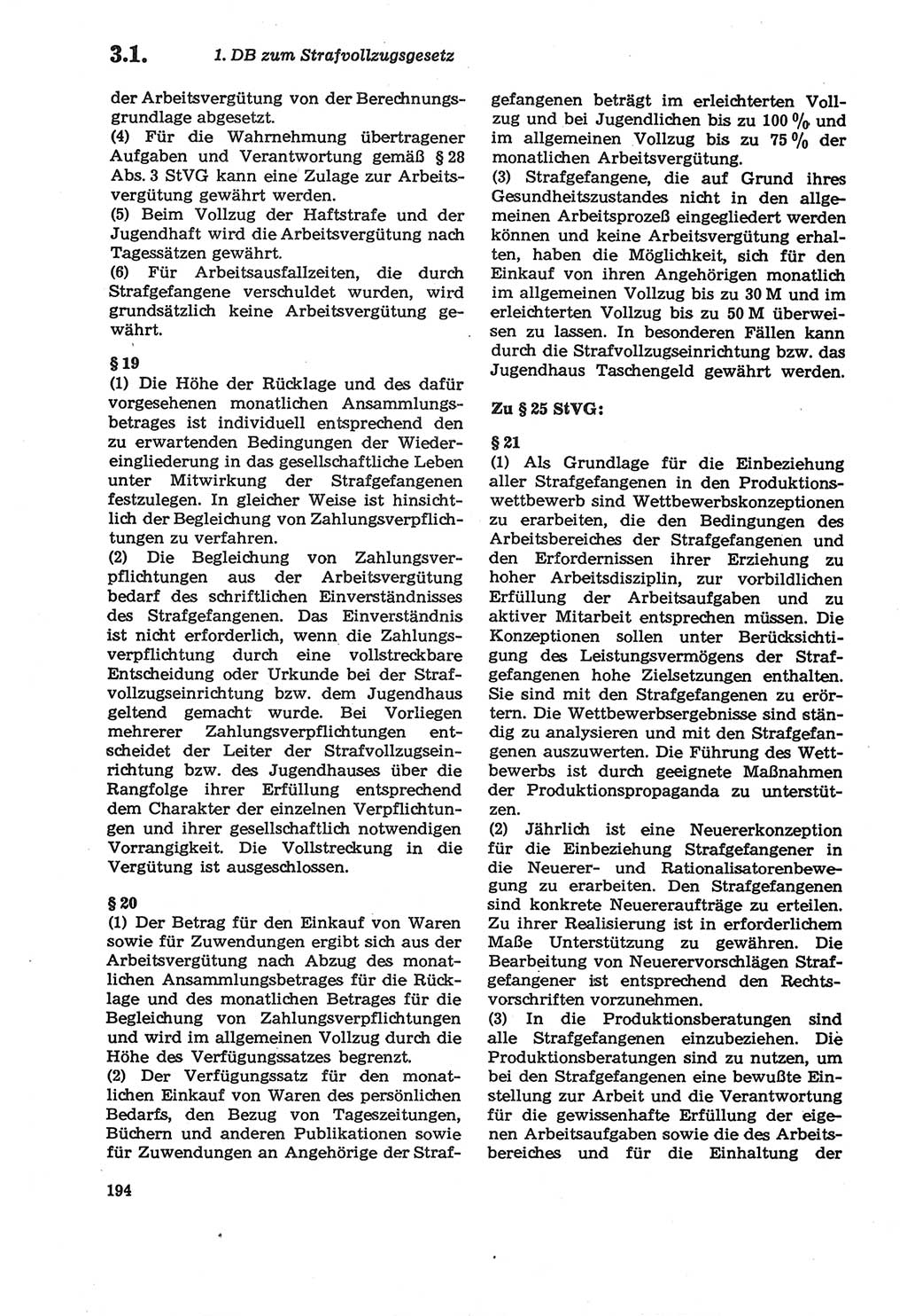 Strafprozeßordnung (StPO) der Deutschen Demokratischen Republik (DDR) sowie angrenzende Gesetze und Bestimmungen 1979, Seite 194 (StPO DDR Ges. Best. 1979, S. 194)