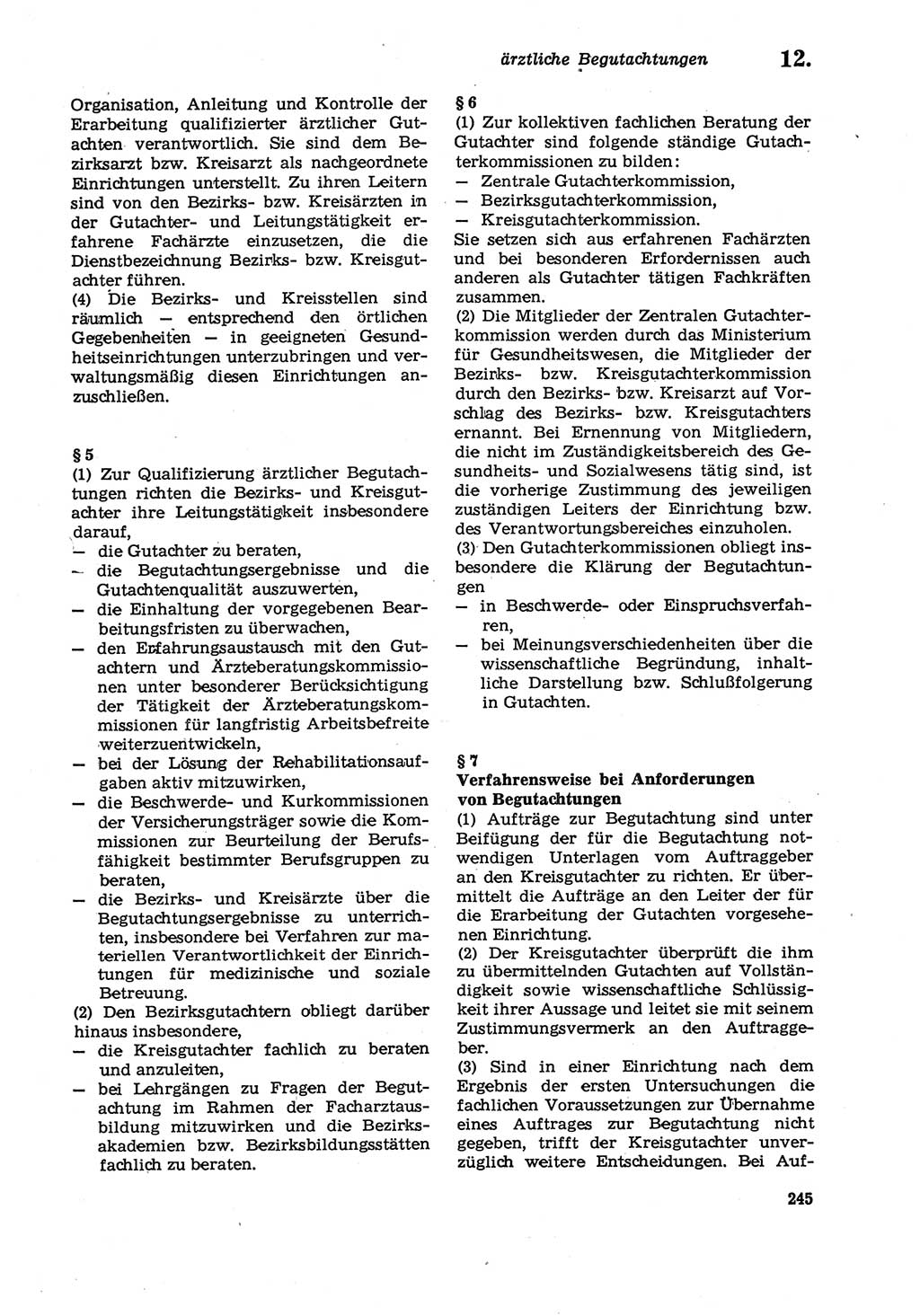 Strafprozeßordnung (StPO) der Deutschen Demokratischen Republik (DDR) sowie angrenzende Gesetze und Bestimmungen 1979, Seite 245 (StPO DDR Ges. Best. 1979, S. 245)