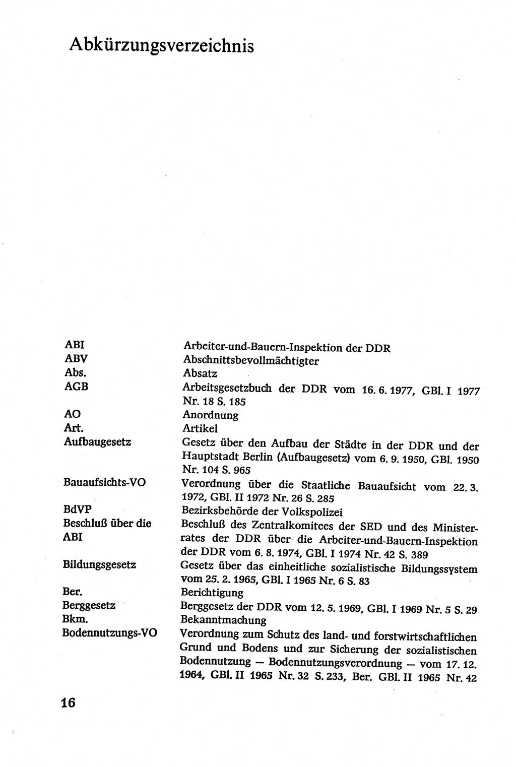 Verwaltungsrecht [Deutsche Demokratische Republik (DDR)], Lehrbuch 1979, Seite 16 (Verw.-R. DDR Lb. 1979, S. 16)