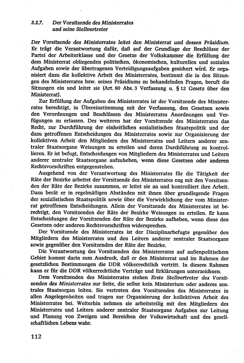 Verwaltungsrecht [Deutsche Demokratische Republik (DDR)], Lehrbuch 1979, Seite 112 (Verw.-R. DDR Lb. 1979, S. 112)