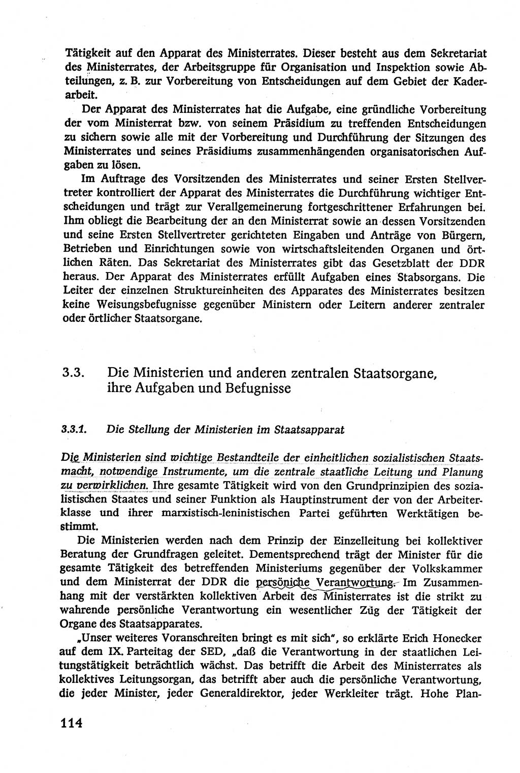 Verwaltungsrecht [Deutsche Demokratische Republik (DDR)], Lehrbuch 1979, Seite 114 (Verw.-R. DDR Lb. 1979, S. 114)