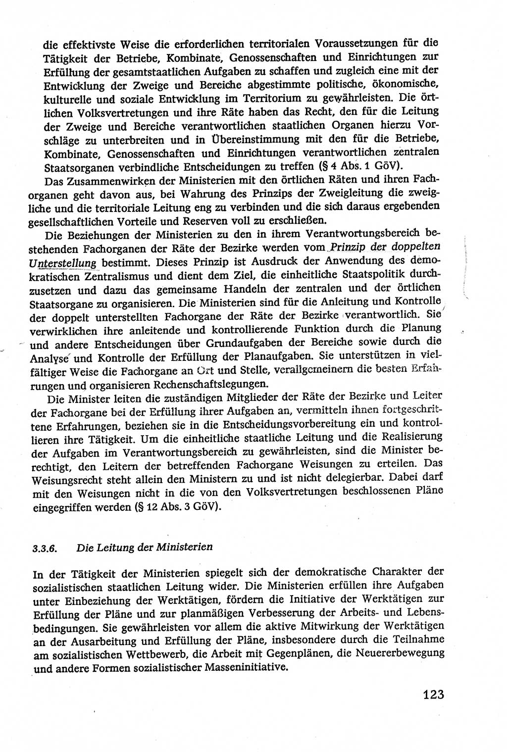Verwaltungsrecht [Deutsche Demokratische Republik (DDR)], Lehrbuch 1979, Seite 123 (Verw.-R. DDR Lb. 1979, S. 123)