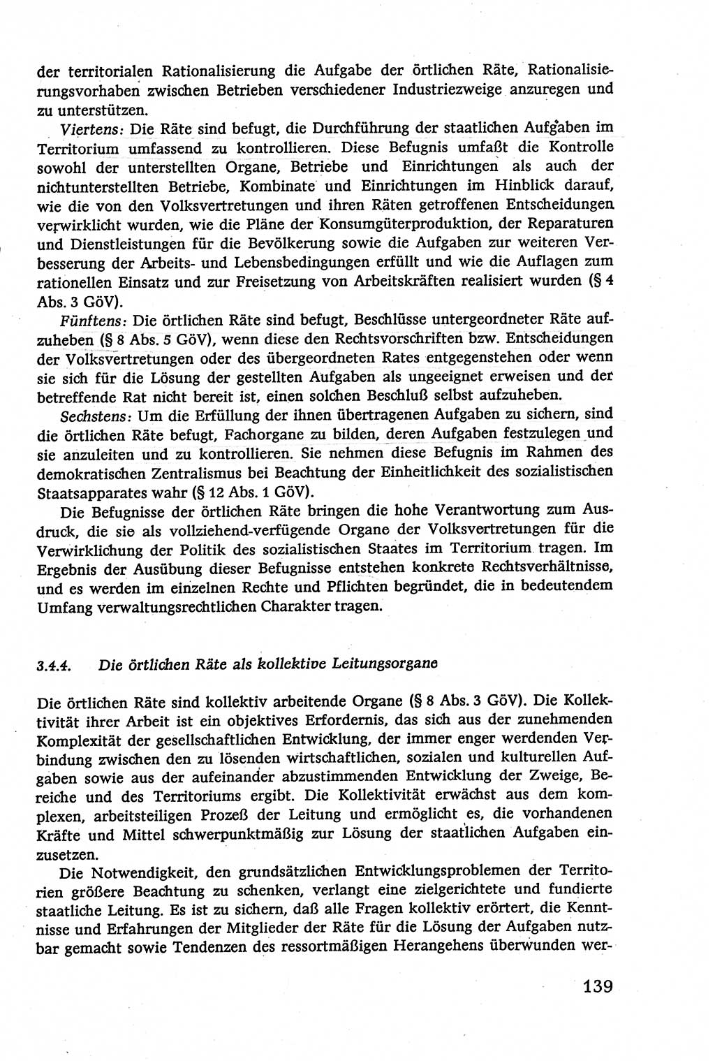 Verwaltungsrecht [Deutsche Demokratische Republik (DDR)], Lehrbuch 1979, Seite 139 (Verw.-R. DDR Lb. 1979, S. 139)