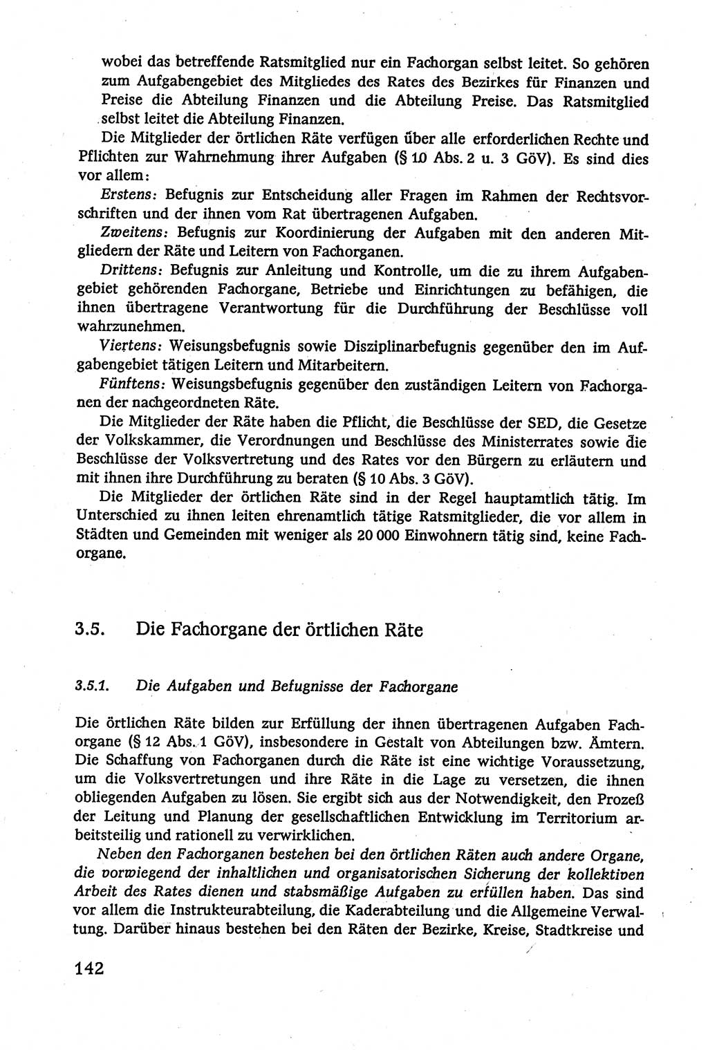 Verwaltungsrecht [Deutsche Demokratische Republik (DDR)], Lehrbuch 1979, Seite 142 (Verw.-R. DDR Lb. 1979, S. 142)