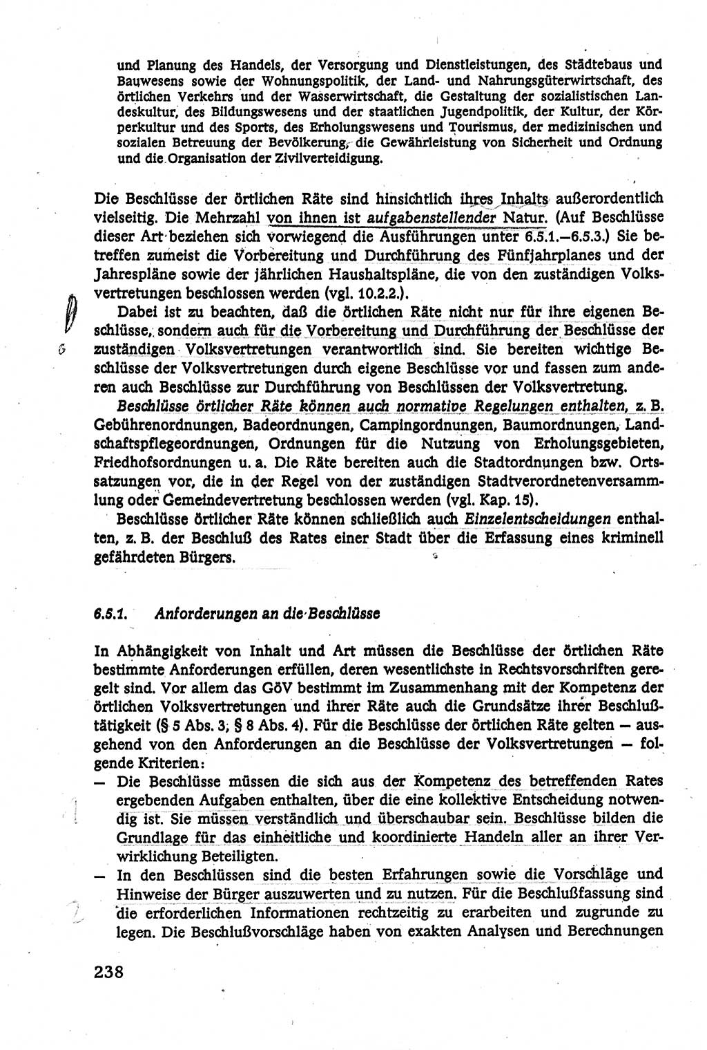 Verwaltungsrecht [Deutsche Demokratische Republik (DDR)], Lehrbuch 1979, Seite 238 (Verw.-R. DDR Lb. 1979, S. 238)
