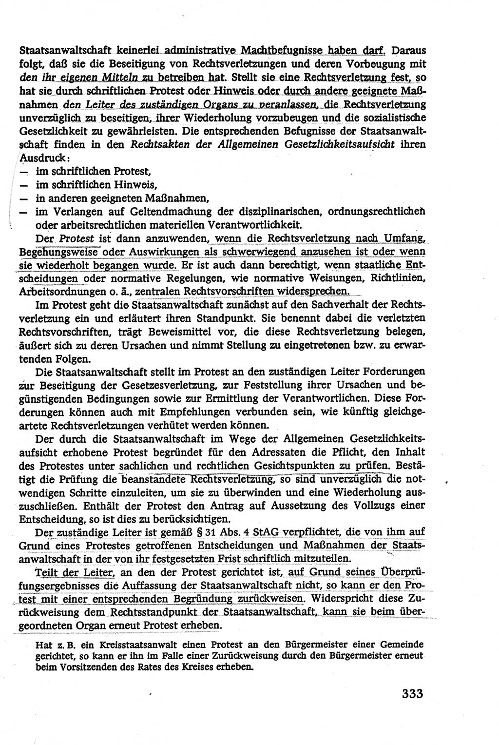 Verwaltungsrecht [Deutsche Demokratische Republik (DDR)], Lehrbuch 1979, Seite 333 (Verw.-R. DDR Lb. 1979, S. 333)