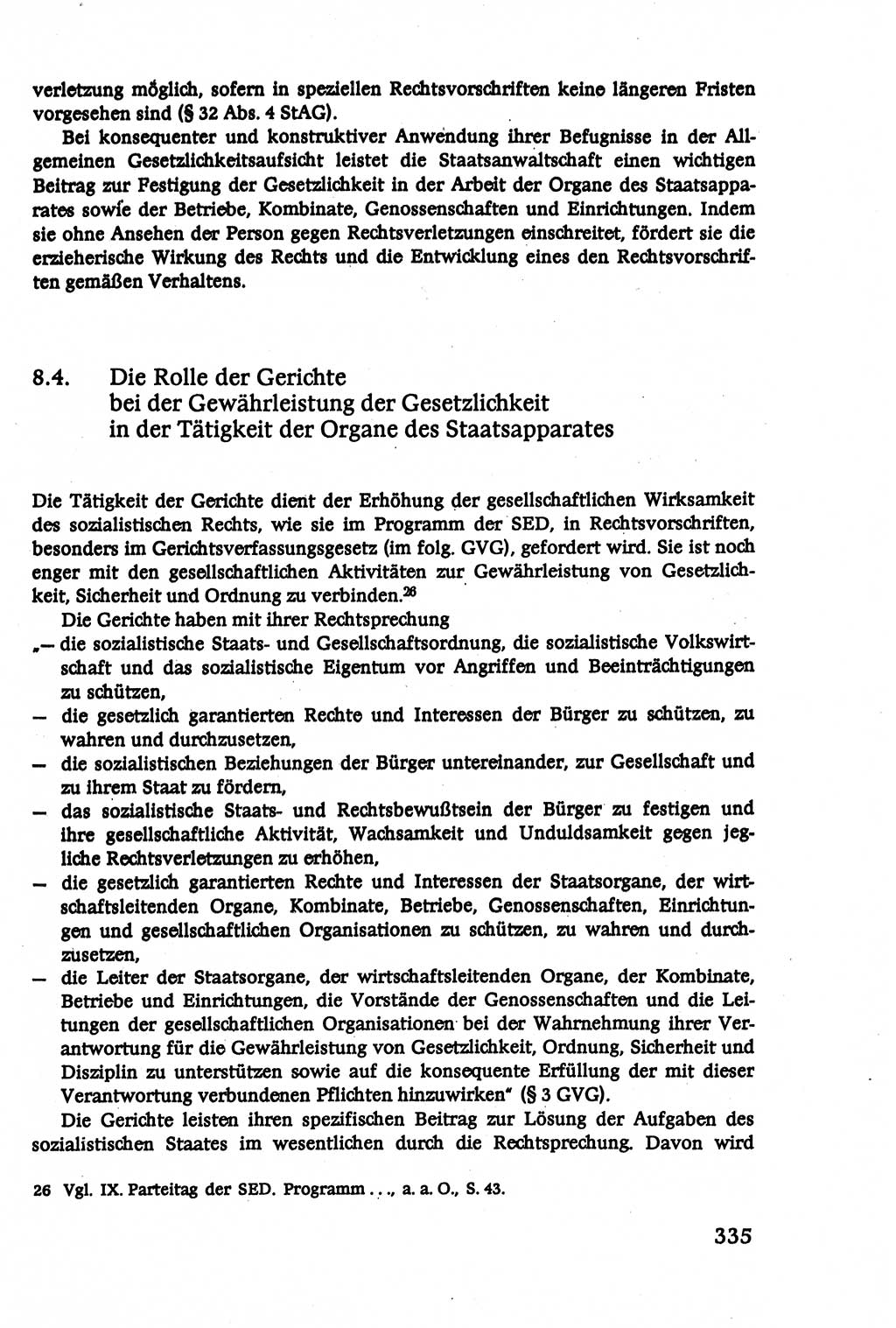 Verwaltungsrecht [Deutsche Demokratische Republik (DDR)], Lehrbuch 1979, Seite 335 (Verw.-R. DDR Lb. 1979, S. 335)
