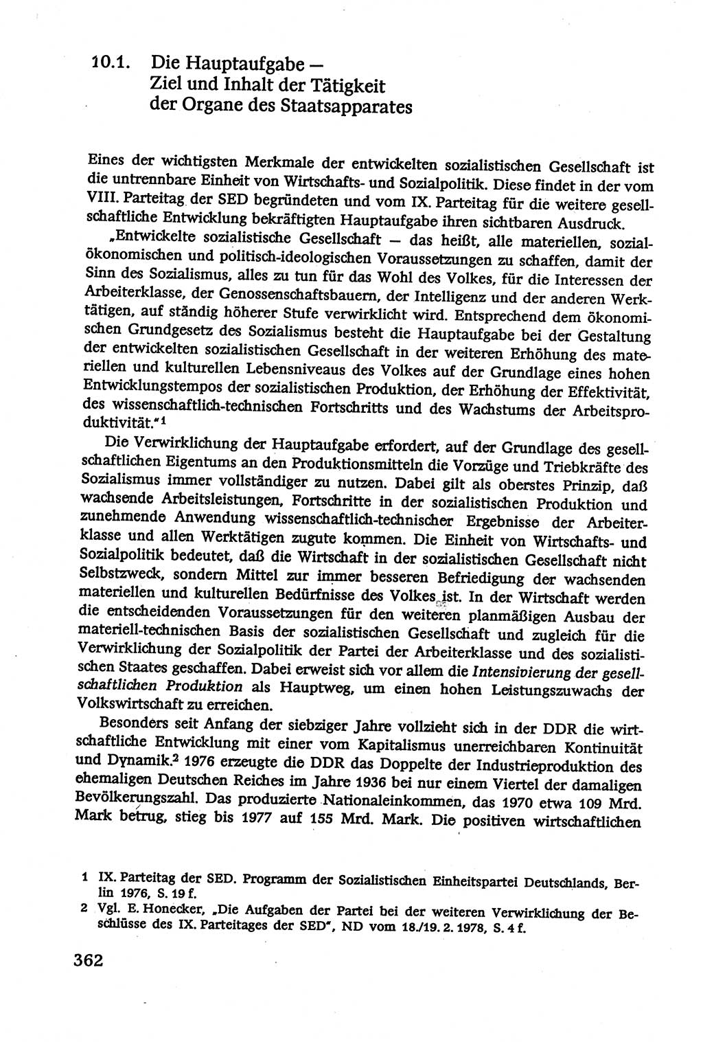 Verwaltungsrecht [Deutsche Demokratische Republik (DDR)], Lehrbuch 1979, Seite 362 (Verw.-R. DDR Lb. 1979, S. 362)