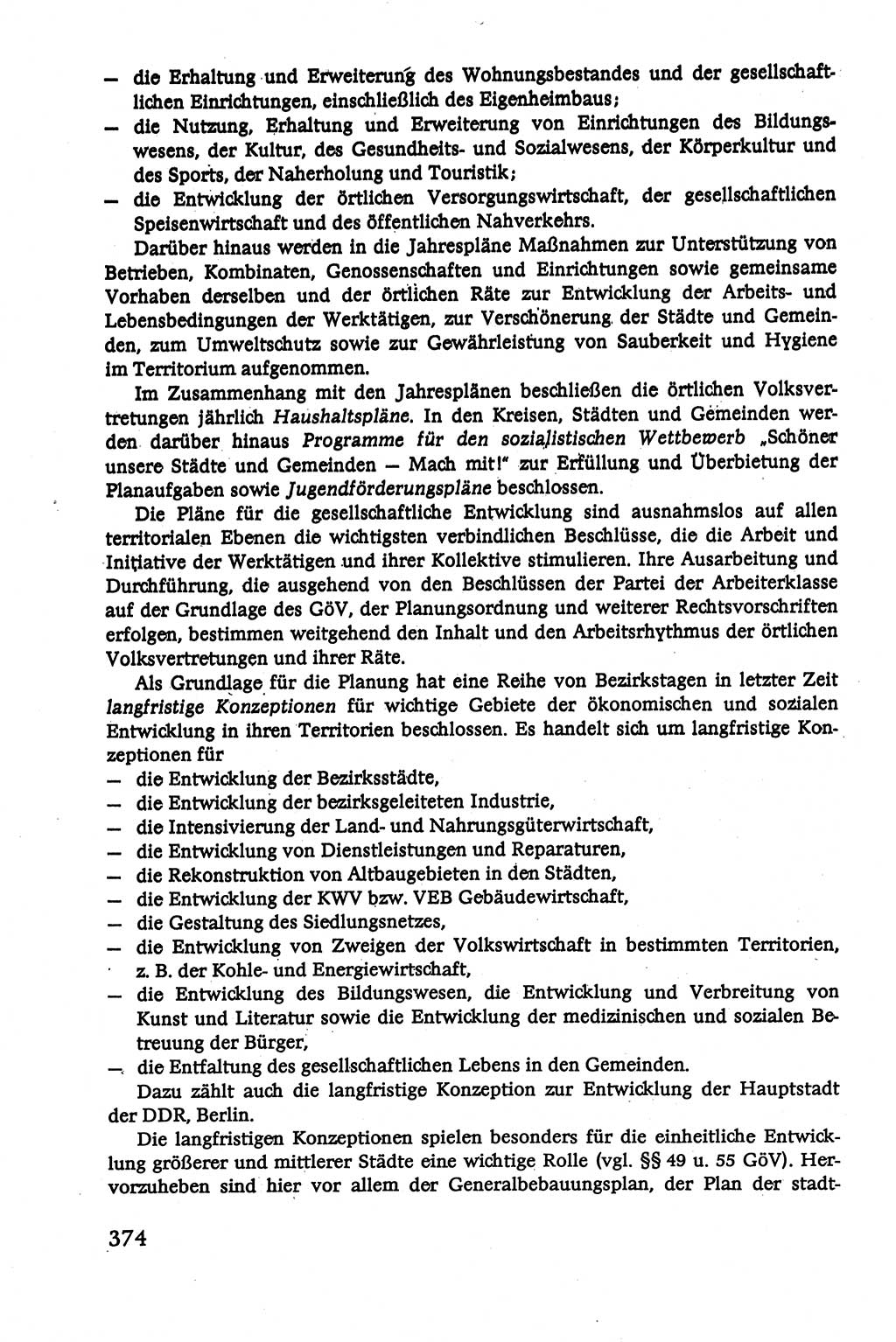 Verwaltungsrecht [Deutsche Demokratische Republik (DDR)], Lehrbuch 1979, Seite 374 (Verw.-R. DDR Lb. 1979, S. 374)