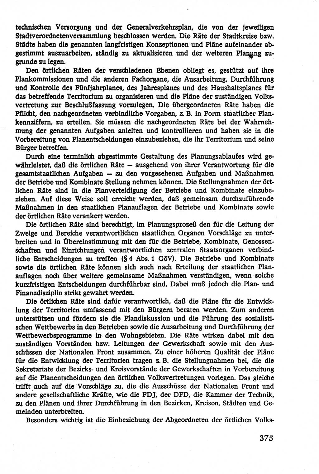Verwaltungsrecht [Deutsche Demokratische Republik (DDR)], Lehrbuch 1979, Seite 375 (Verw.-R. DDR Lb. 1979, S. 375)