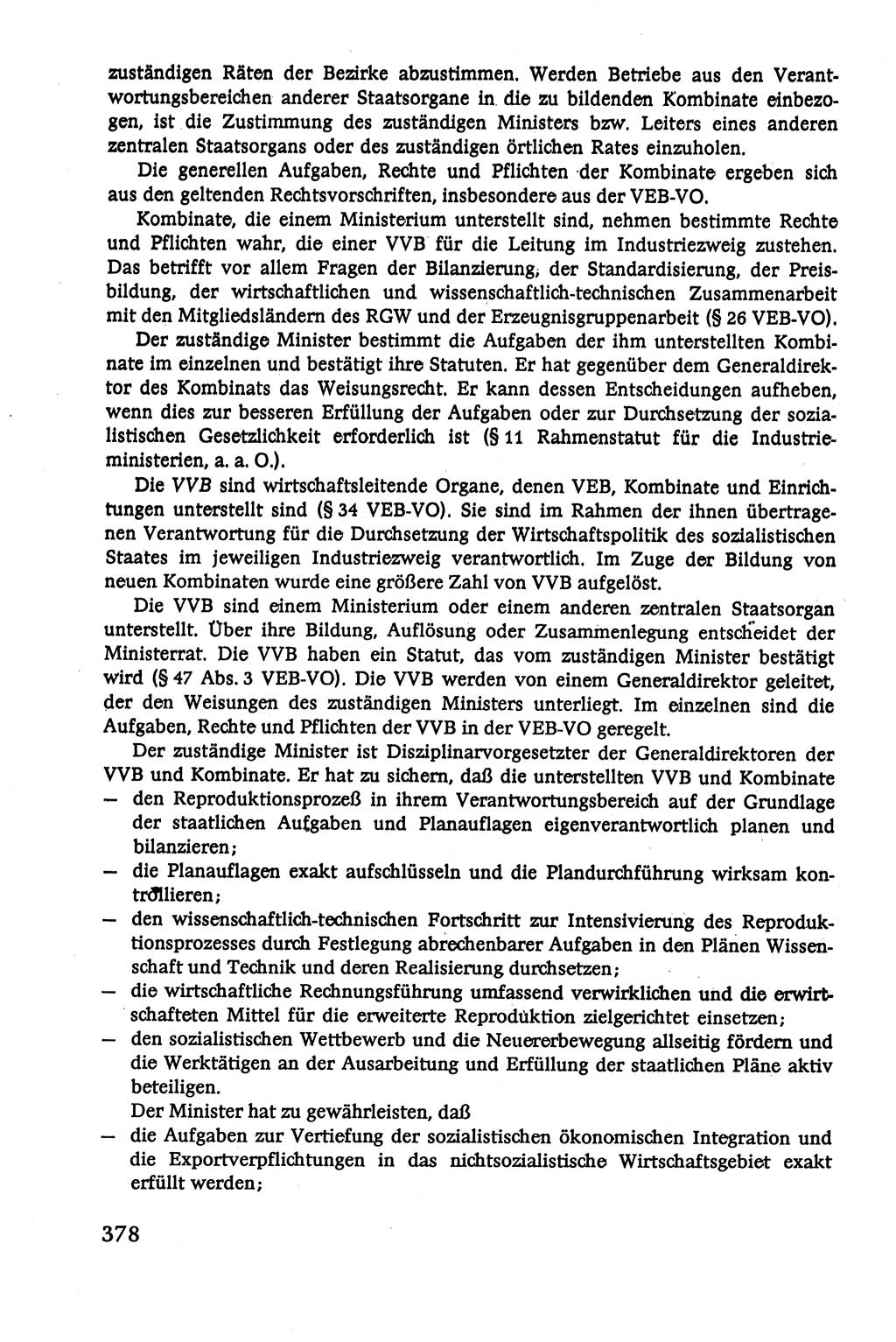 Verwaltungsrecht [Deutsche Demokratische Republik (DDR)], Lehrbuch 1979, Seite 378 (Verw.-R. DDR Lb. 1979, S. 378)