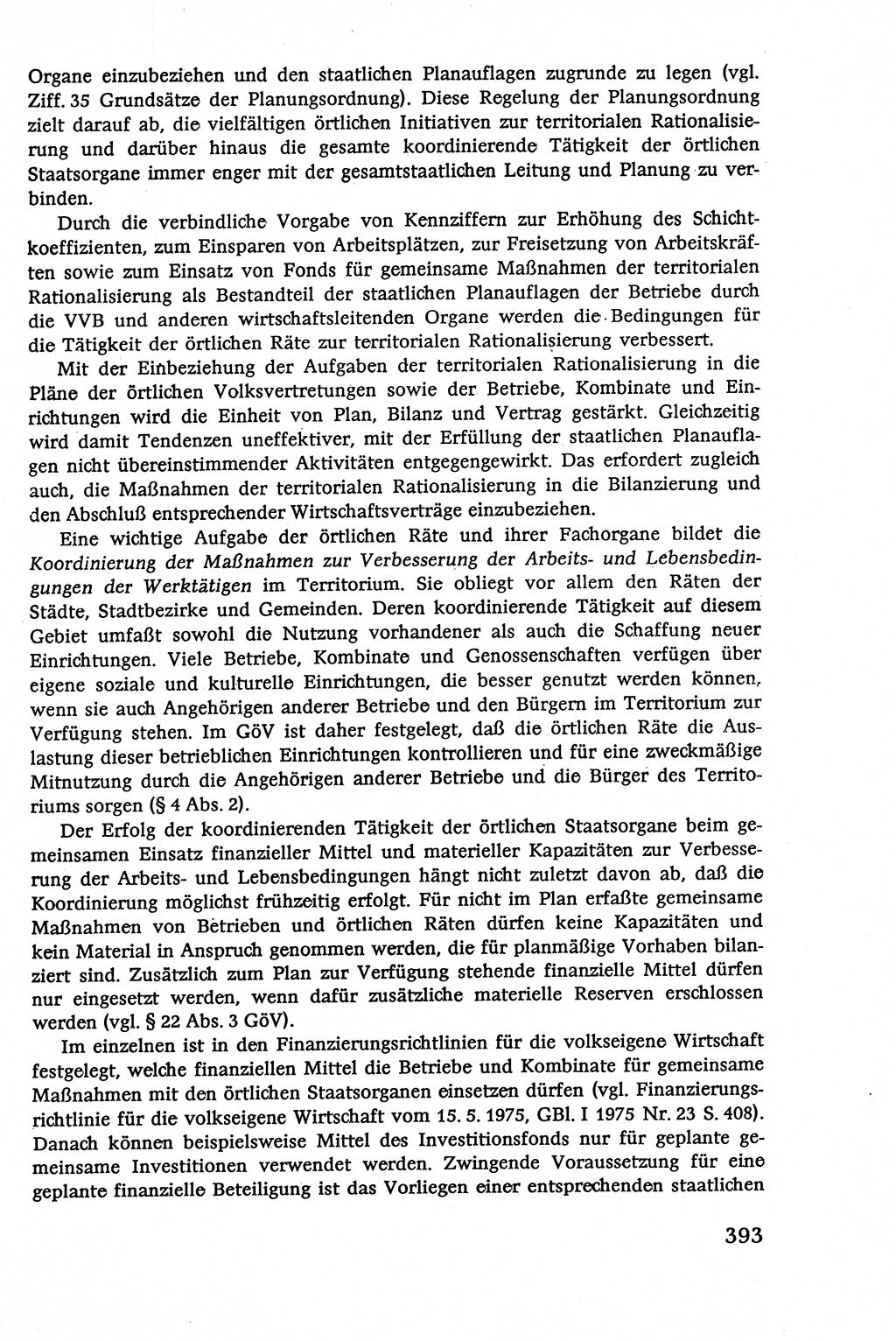 Verwaltungsrecht [Deutsche Demokratische Republik (DDR)], Lehrbuch 1979, Seite 393 (Verw.-R. DDR Lb. 1979, S. 393)