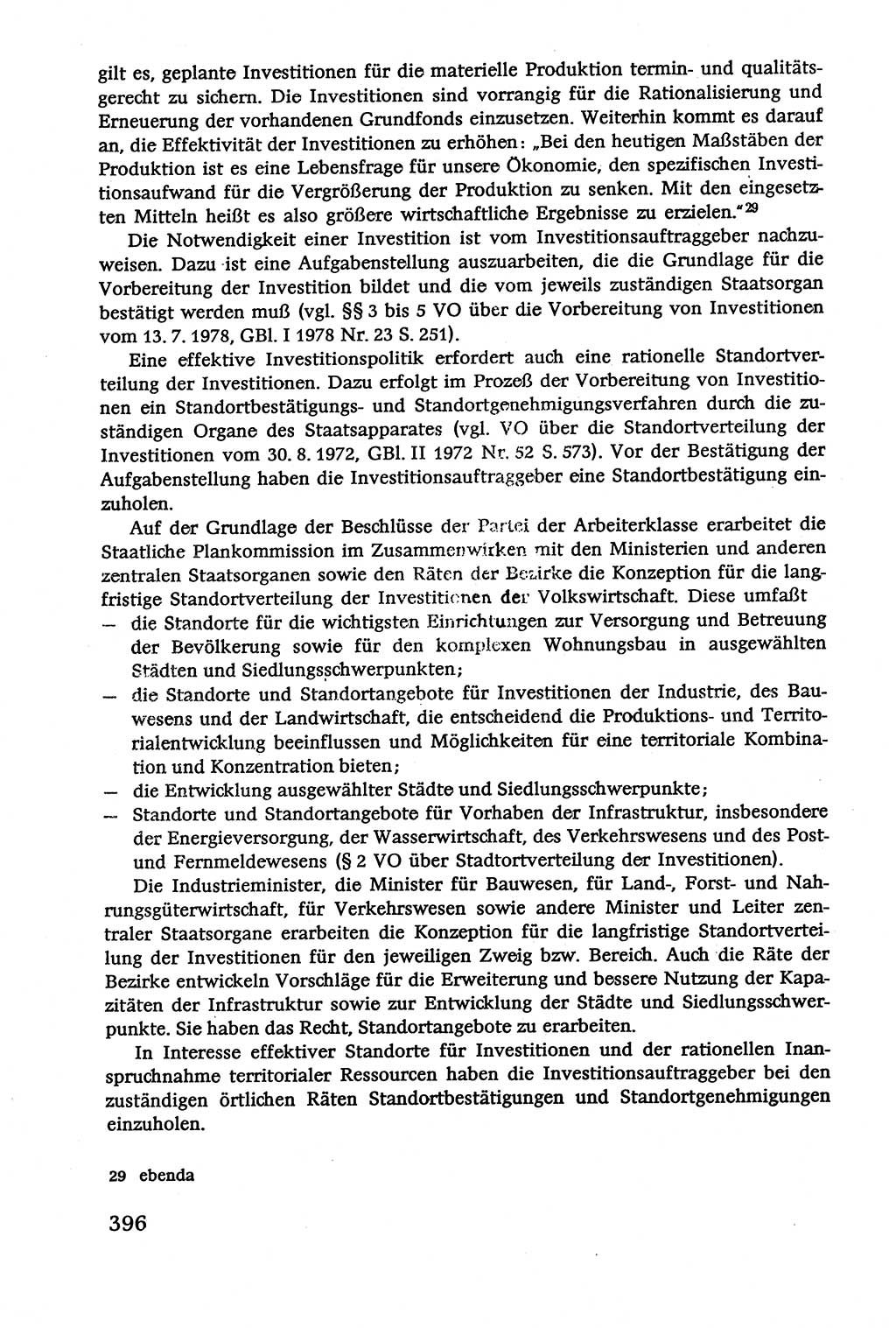 Verwaltungsrecht [Deutsche Demokratische Republik (DDR)], Lehrbuch 1979, Seite 396 (Verw.-R. DDR Lb. 1979, S. 396)