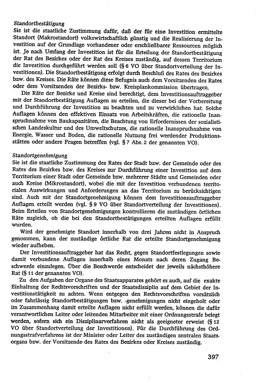Verwaltungsrecht [Deutsche Demokratische Republik (DDR)], Lehrbuch 1979, Seite 397 (Verw.-R. DDR Lb. 1979, S. 397)
