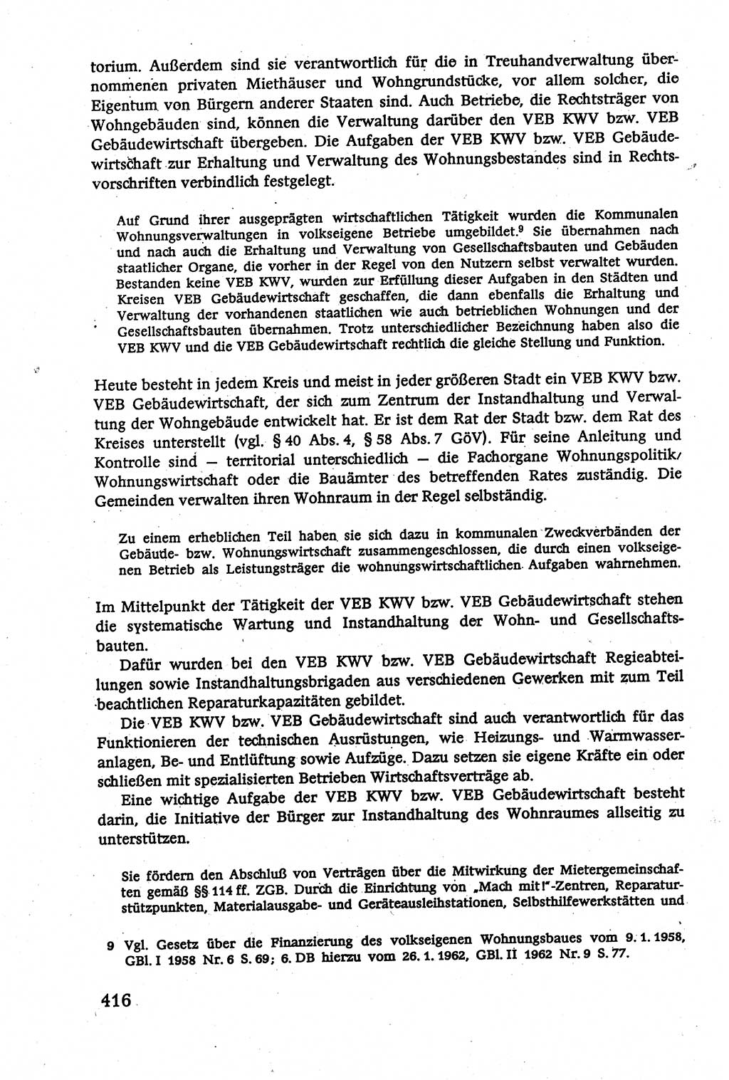 Verwaltungsrecht [Deutsche Demokratische Republik (DDR)], Lehrbuch 1979, Seite 416 (Verw.-R. DDR Lb. 1979, S. 416)
