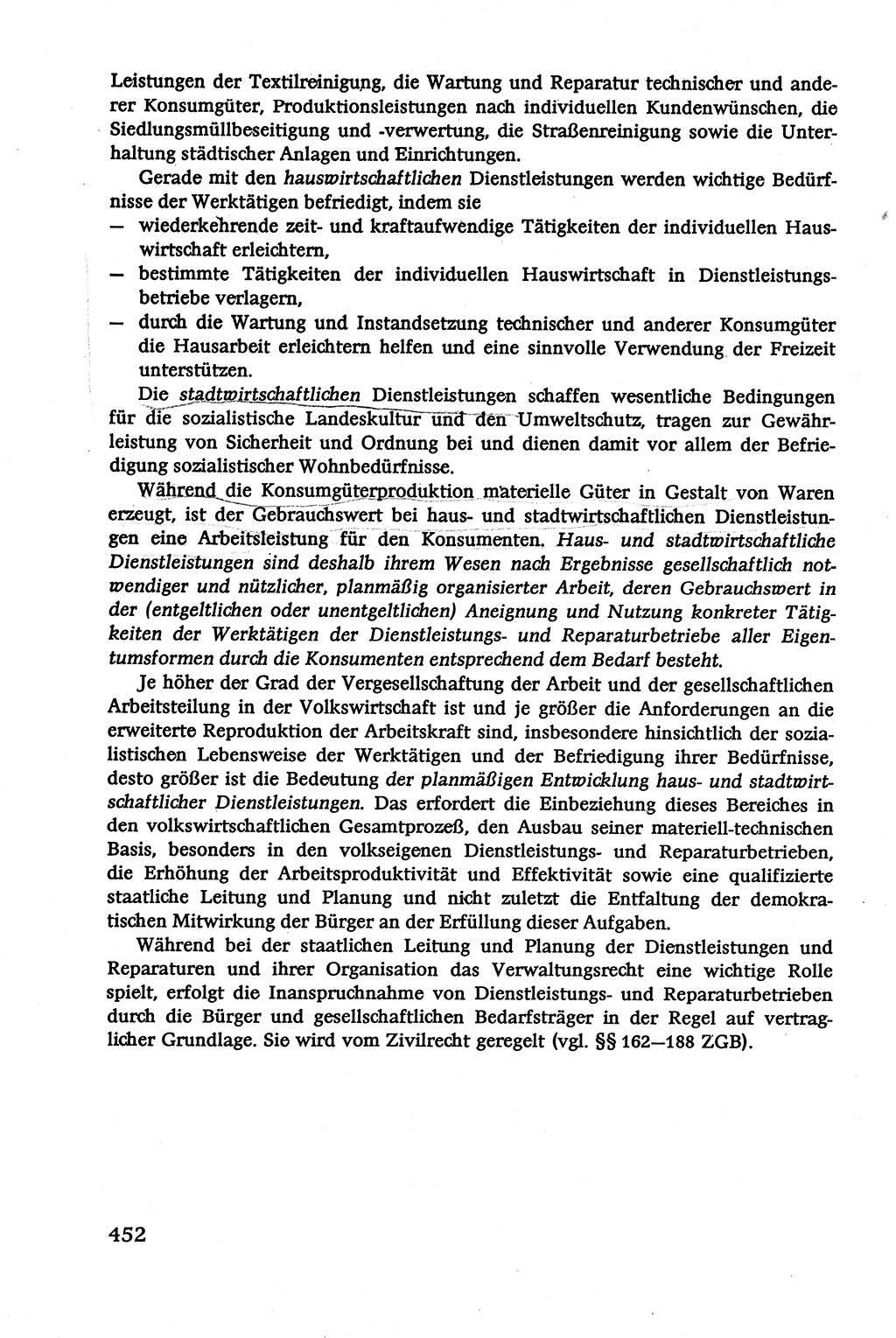 Verwaltungsrecht [Deutsche Demokratische Republik (DDR)], Lehrbuch 1979, Seite 452 (Verw.-R. DDR Lb. 1979, S. 452)