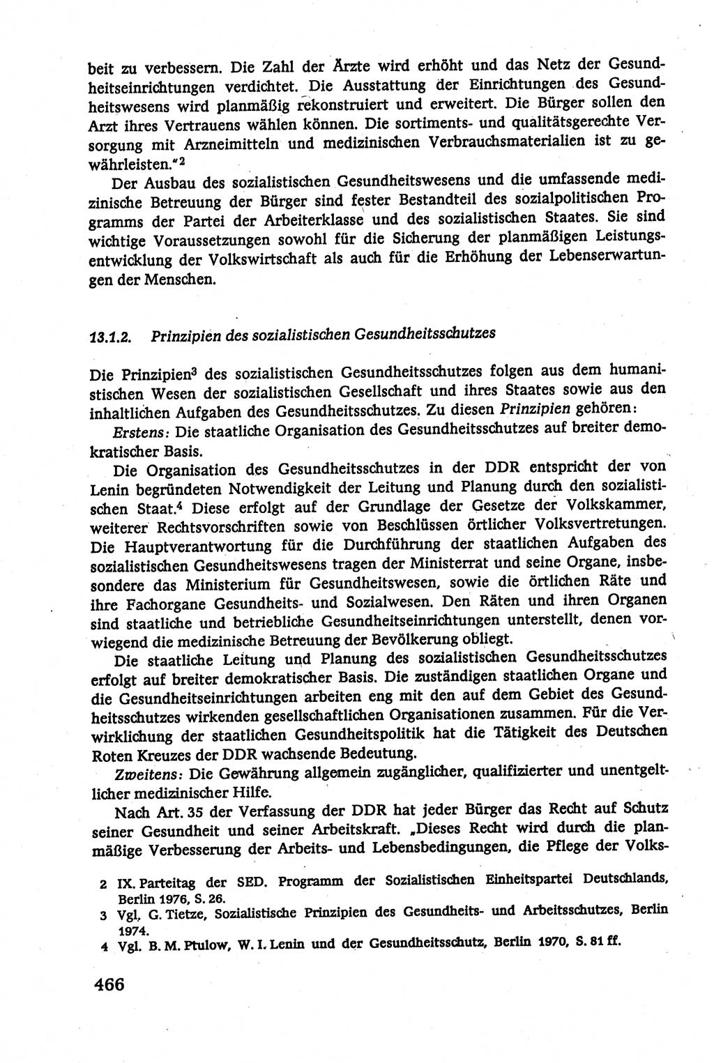 Verwaltungsrecht [Deutsche Demokratische Republik (DDR)], Lehrbuch 1979, Seite 466 (Verw.-R. DDR Lb. 1979, S. 466)