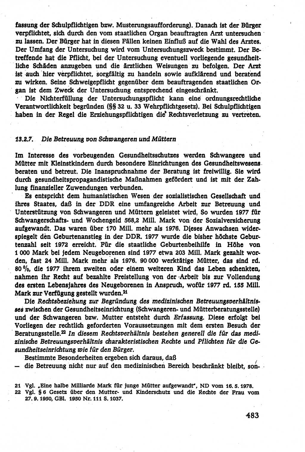 Verwaltungsrecht [Deutsche Demokratische Republik (DDR)], Lehrbuch 1979, Seite 483 (Verw.-R. DDR Lb. 1979, S. 483)